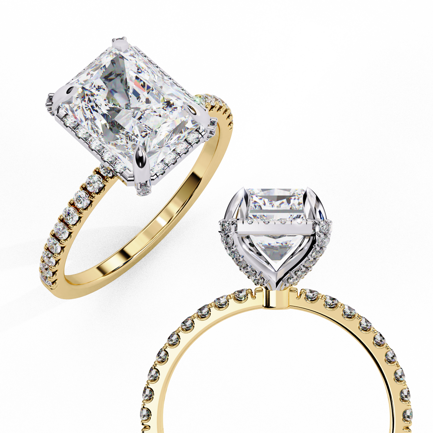 Love Radiance 3.03 Carat Solitaire Engagement Ring