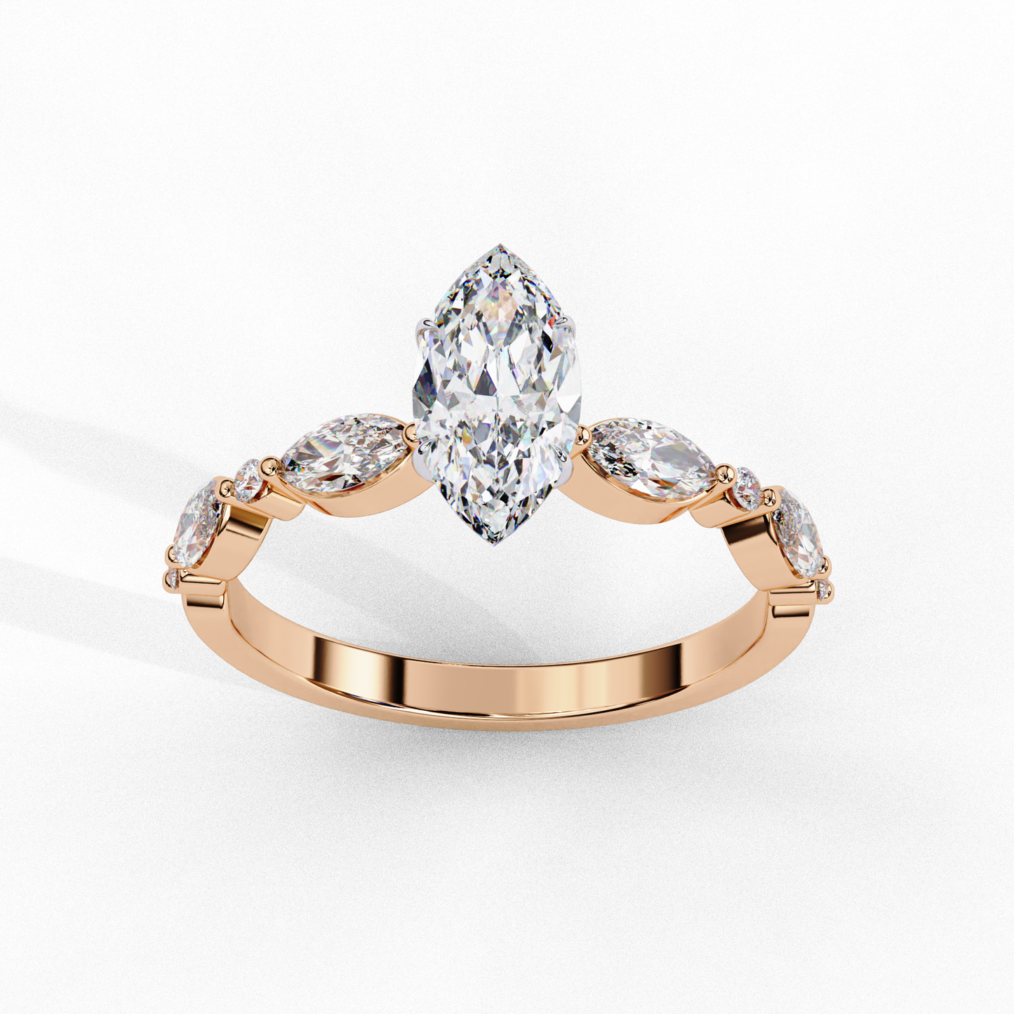Melora Marquise 0.82 Carat Solitaire Ring