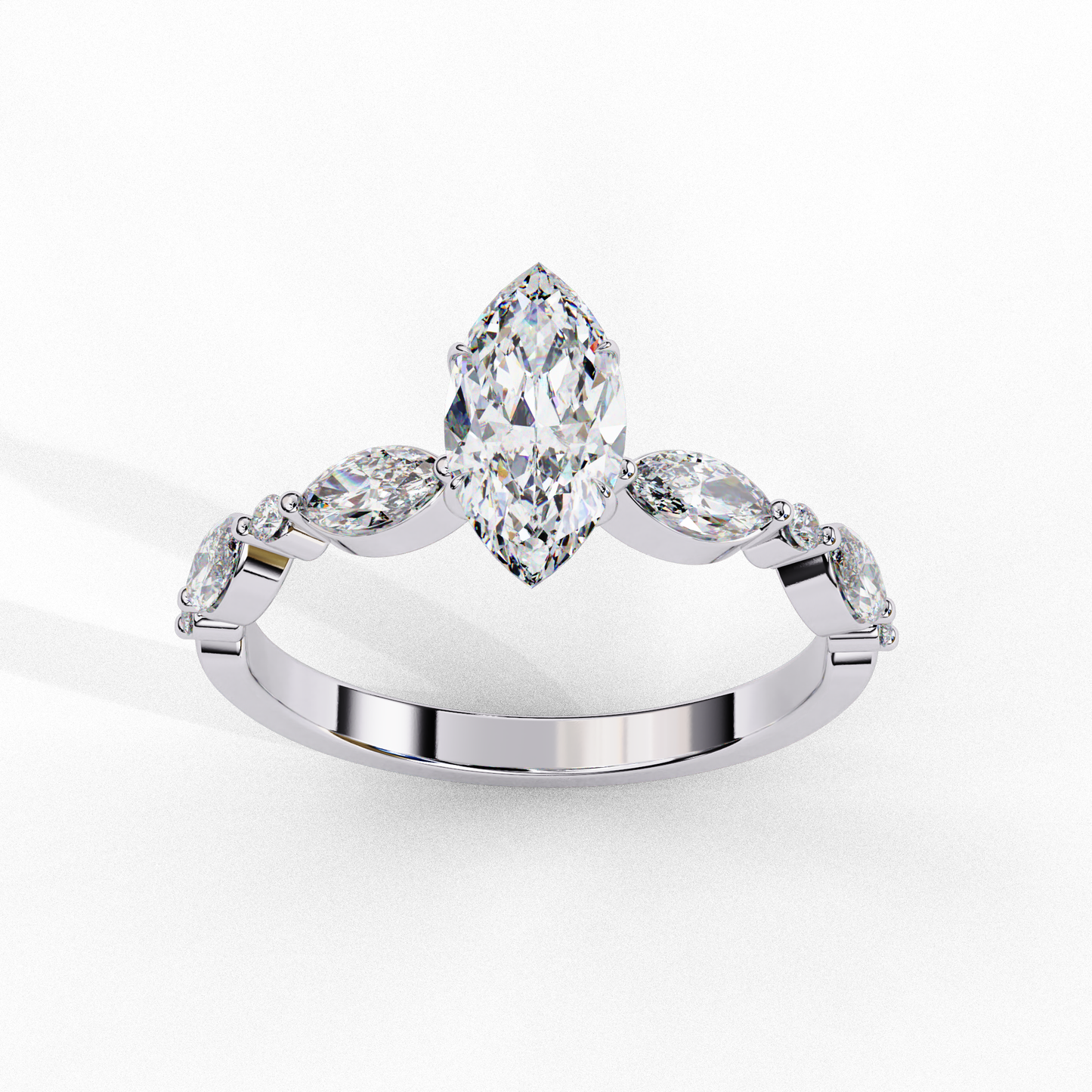 Melora Marquise 0.82 Carat Solitaire Ring