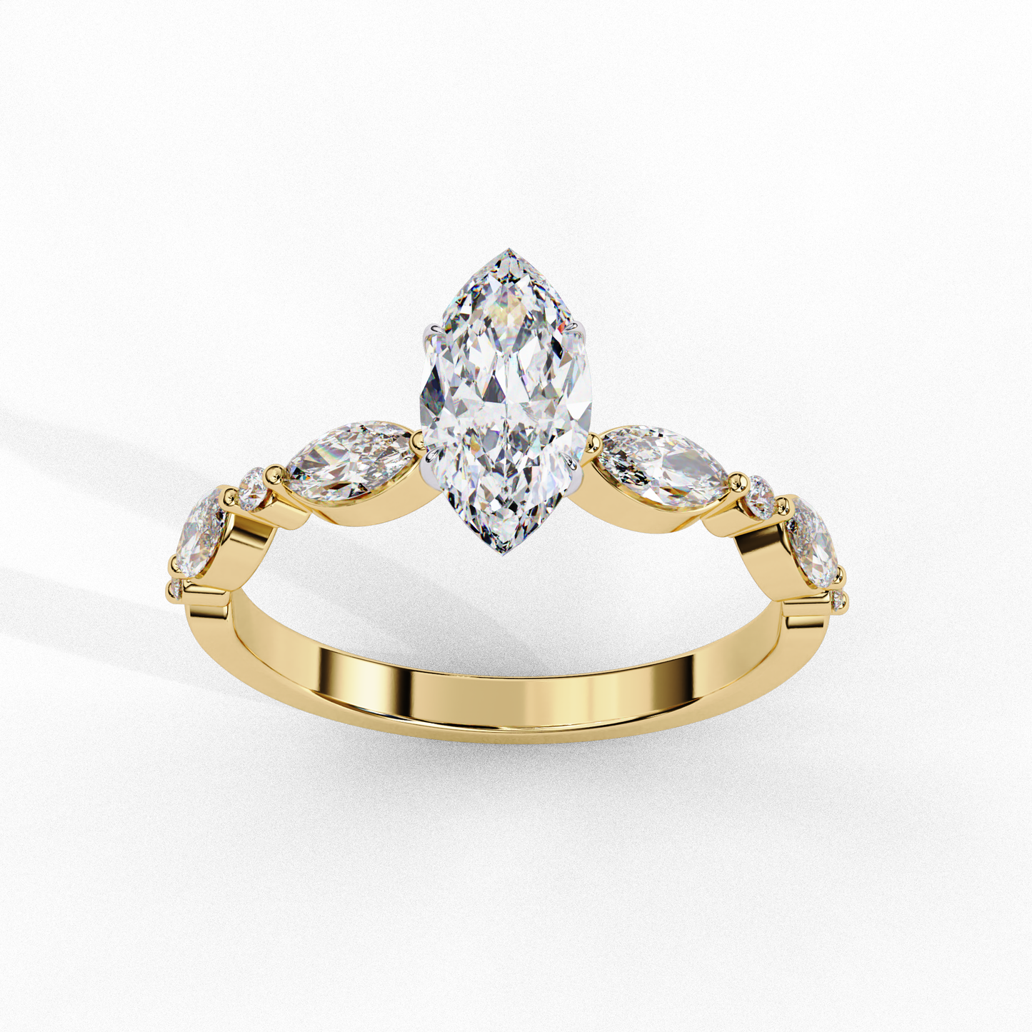 Melora Marquise 0.82 Carat Solitaire Ring