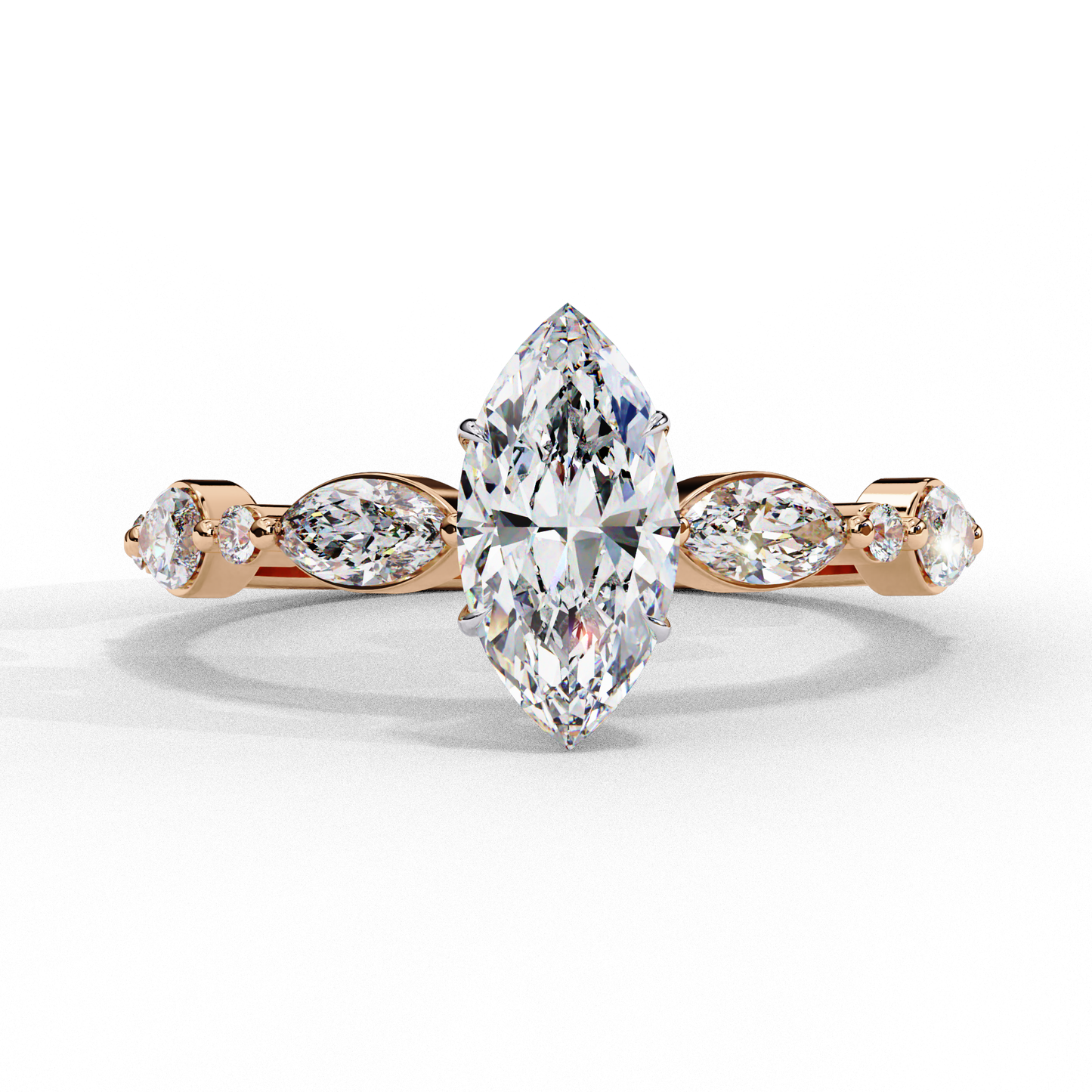 Melora Marquise 0.82 Carat Solitaire Ring