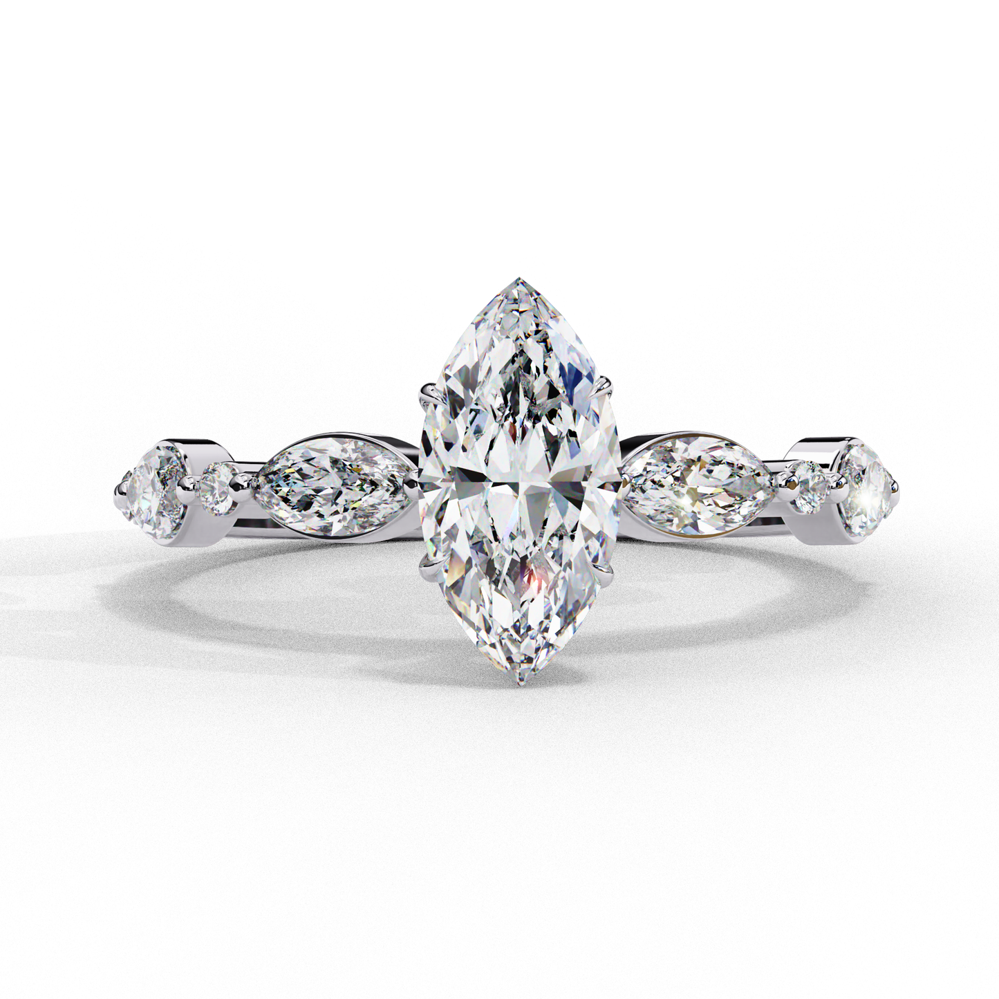Melora Marquise 0.82 Carat Solitaire Ring