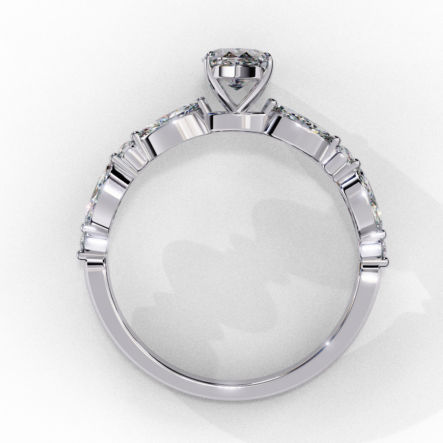 Melora Marquise 0.82 Carat Solitaire Ring