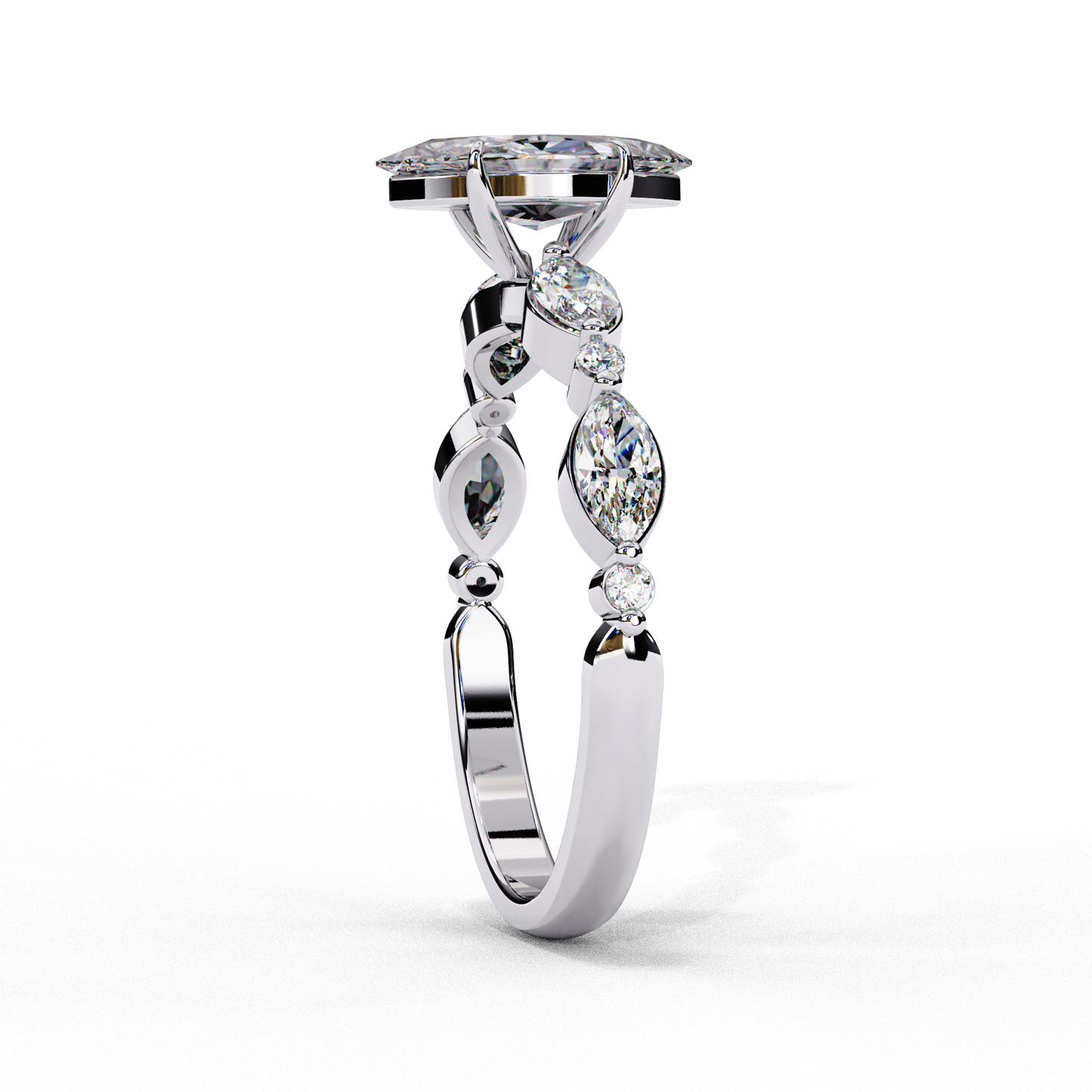 Melora Marquise 0.82 Carat Solitaire Ring