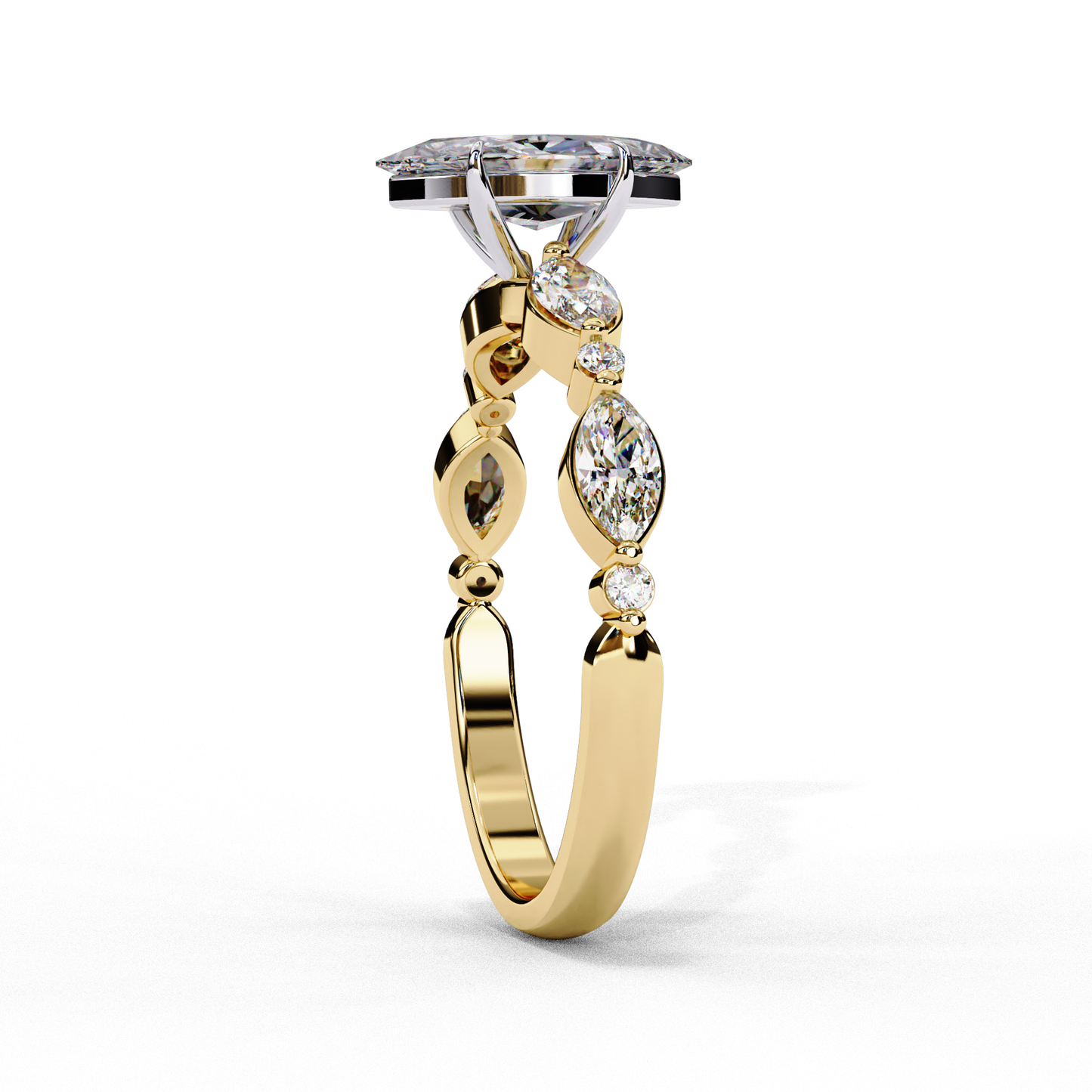 Melora Marquise 0.82 Carat Solitaire Ring