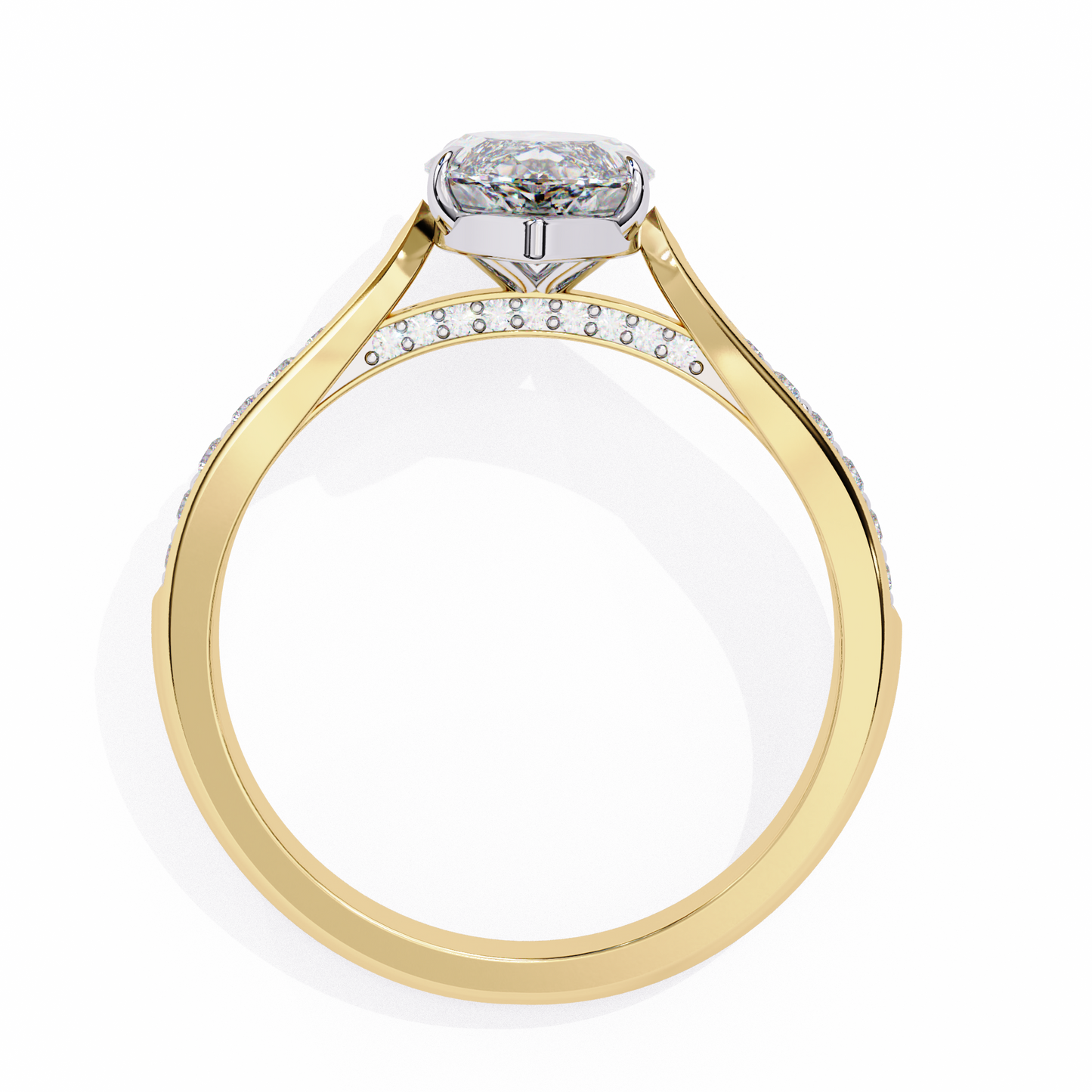 Minimalist Marquise Solitaire Ring
