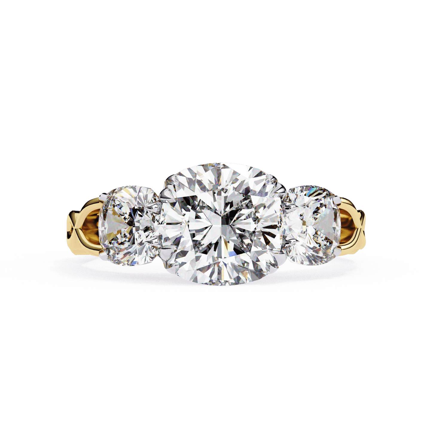 Intertwine 2.19 Carat Soliatire Engagement Ring