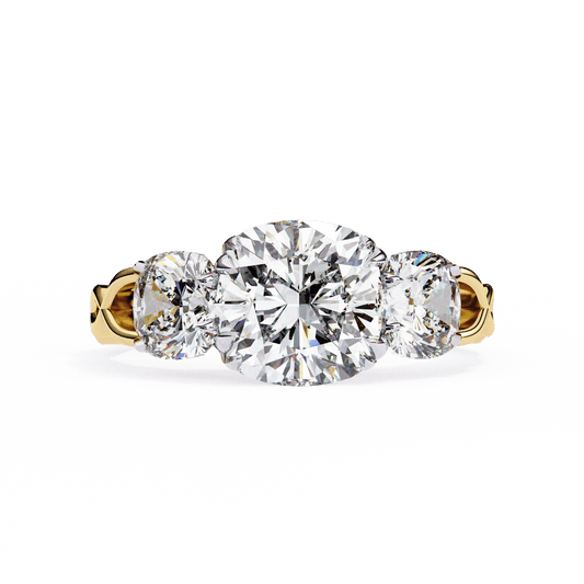 Intertwine 2.19 Carat Soliatire Engagement Ring