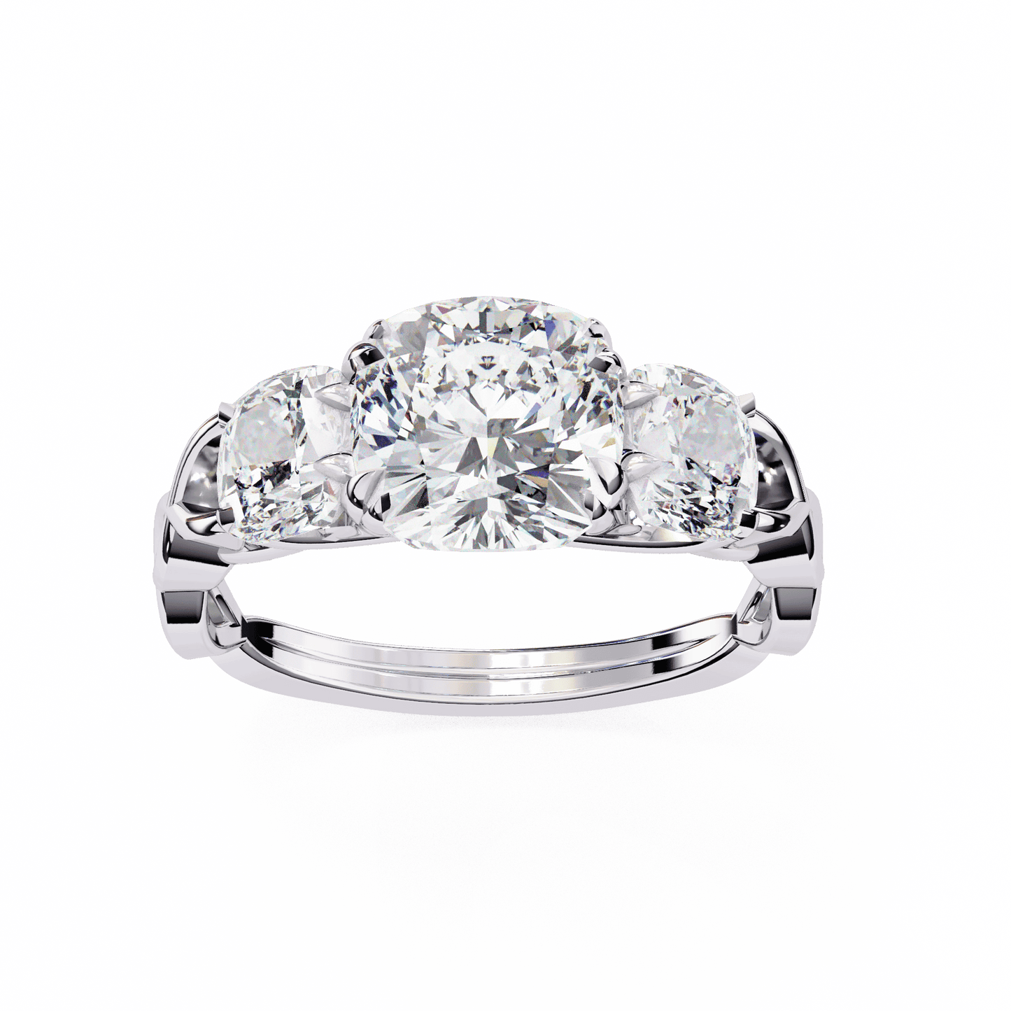 Intertwine 2.19 Carat Soliatire Engagement Ring