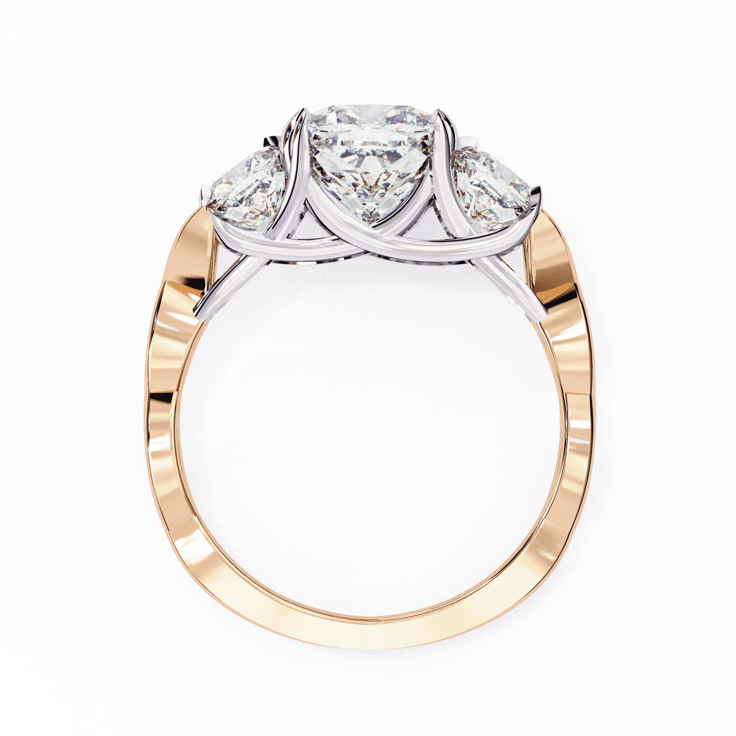 Intertwine 2.19 Carat Soliatire Engagement Ring