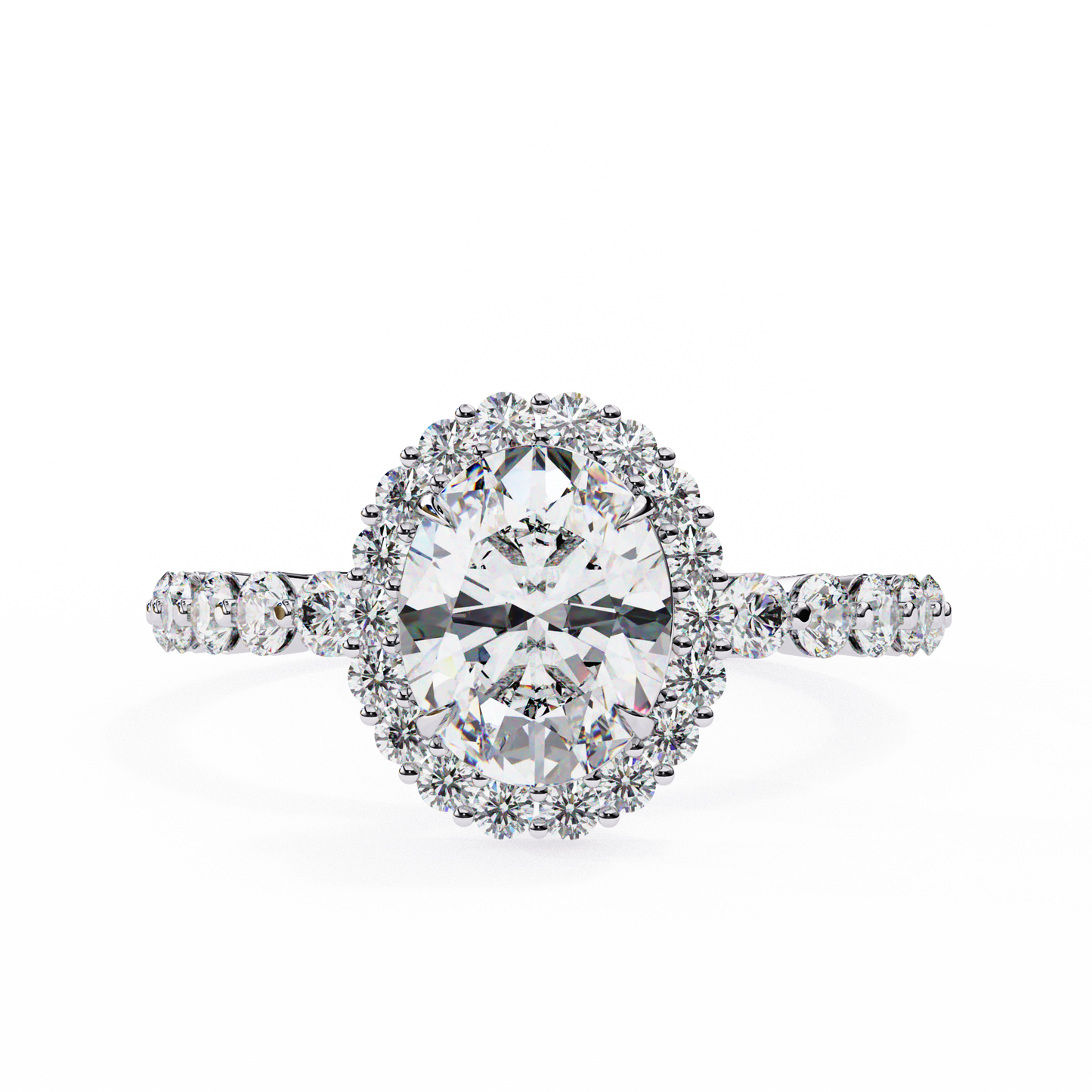 Lovelight 1.08 Carat Oval Solitaire Ring