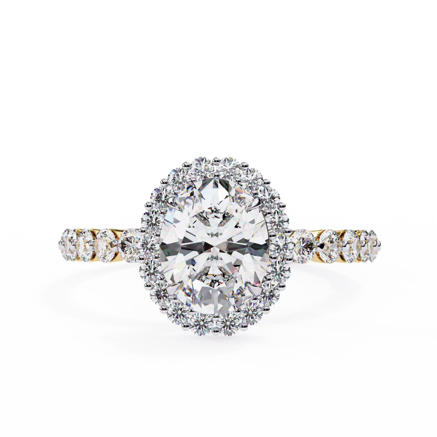 Lovelight 1.08 Carat Oval Solitaire Ring