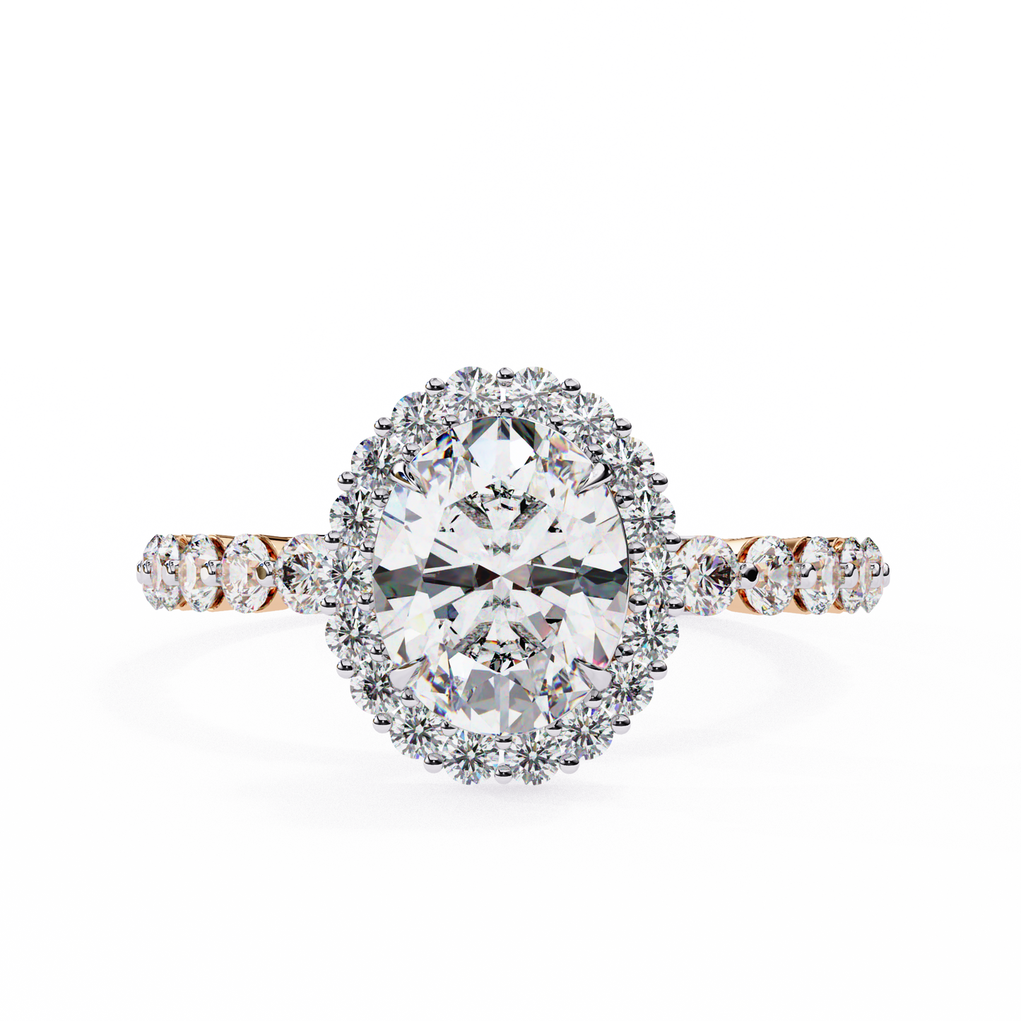 Lovelight 1.08 Carat Oval Solitaire Ring
