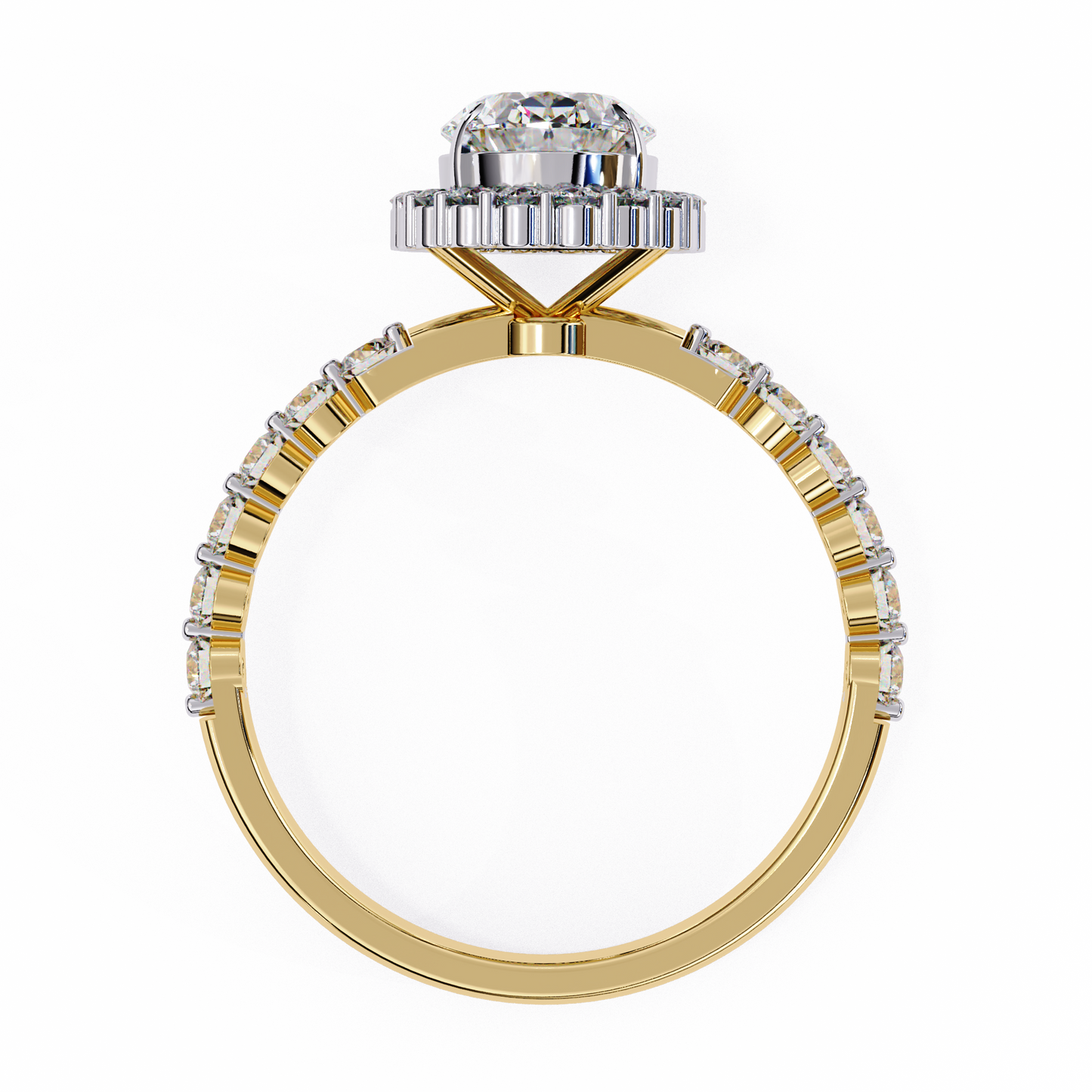 Lovelight 1.08 Carat Oval Solitaire Ring