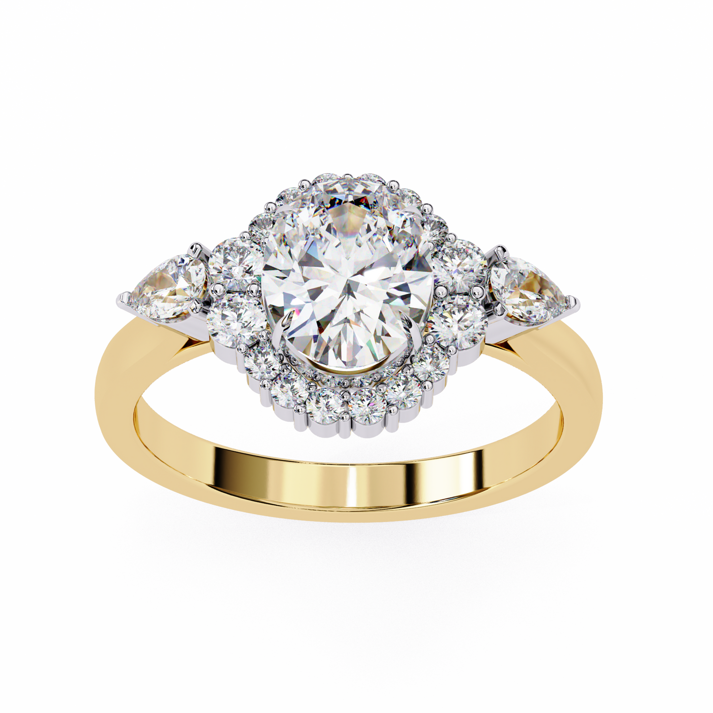 Oval 1.08 Carat Solitaire Ring