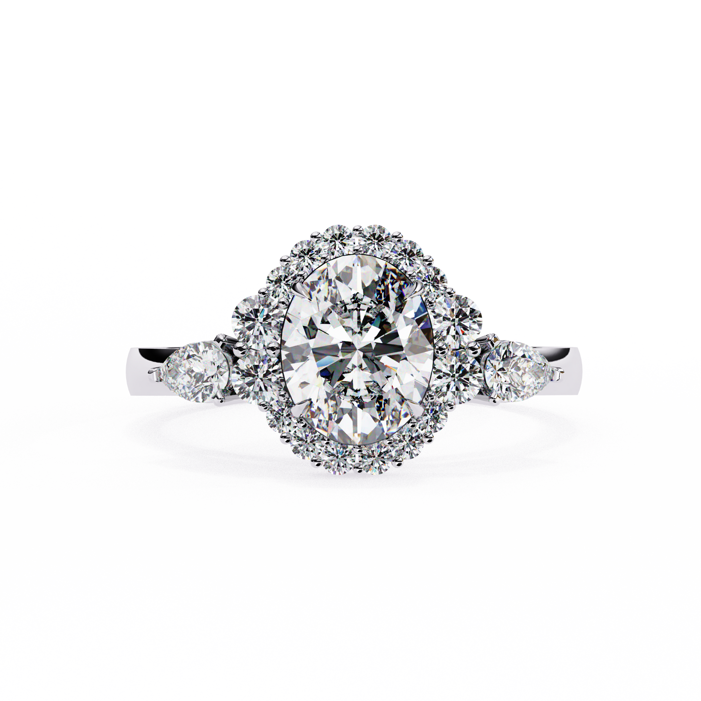 Oval 1.08 Carat Solitaire Ring