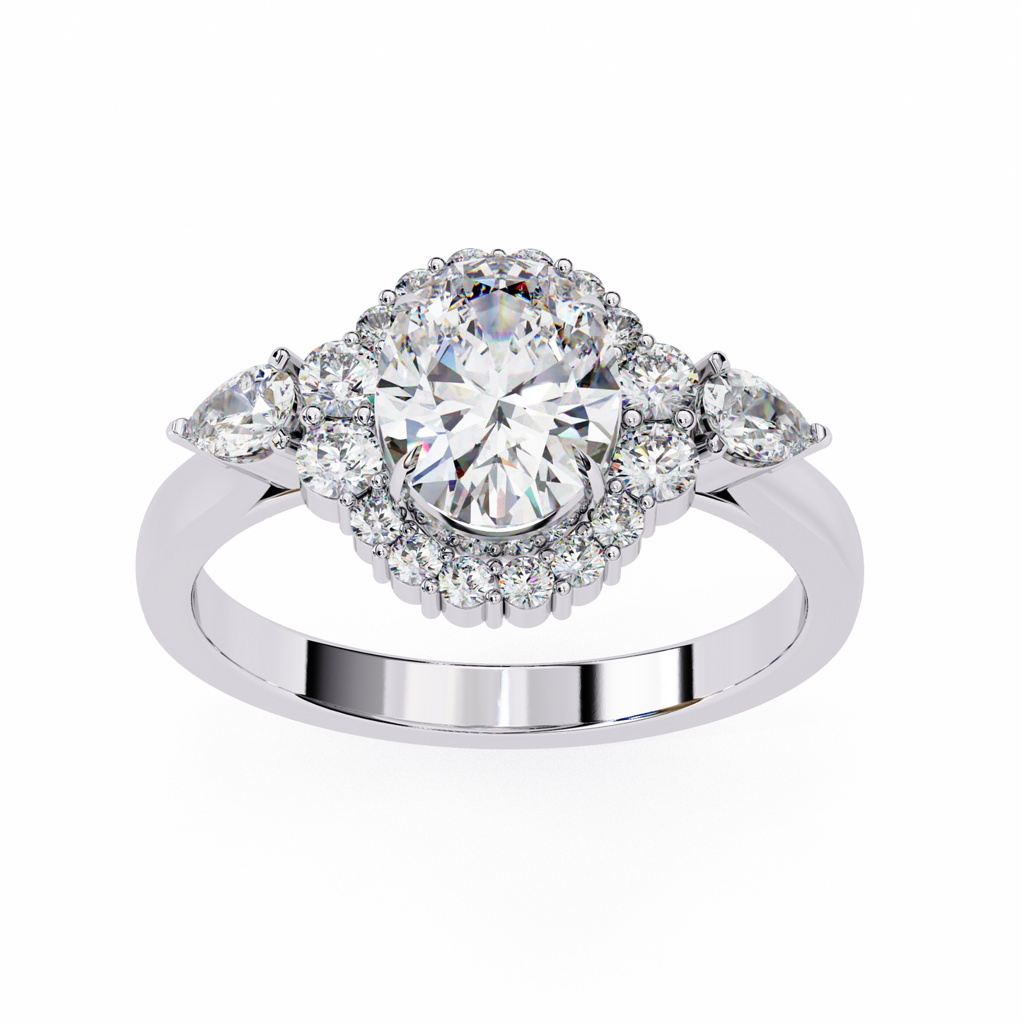 Oval 1.08 Carat Solitaire Ring