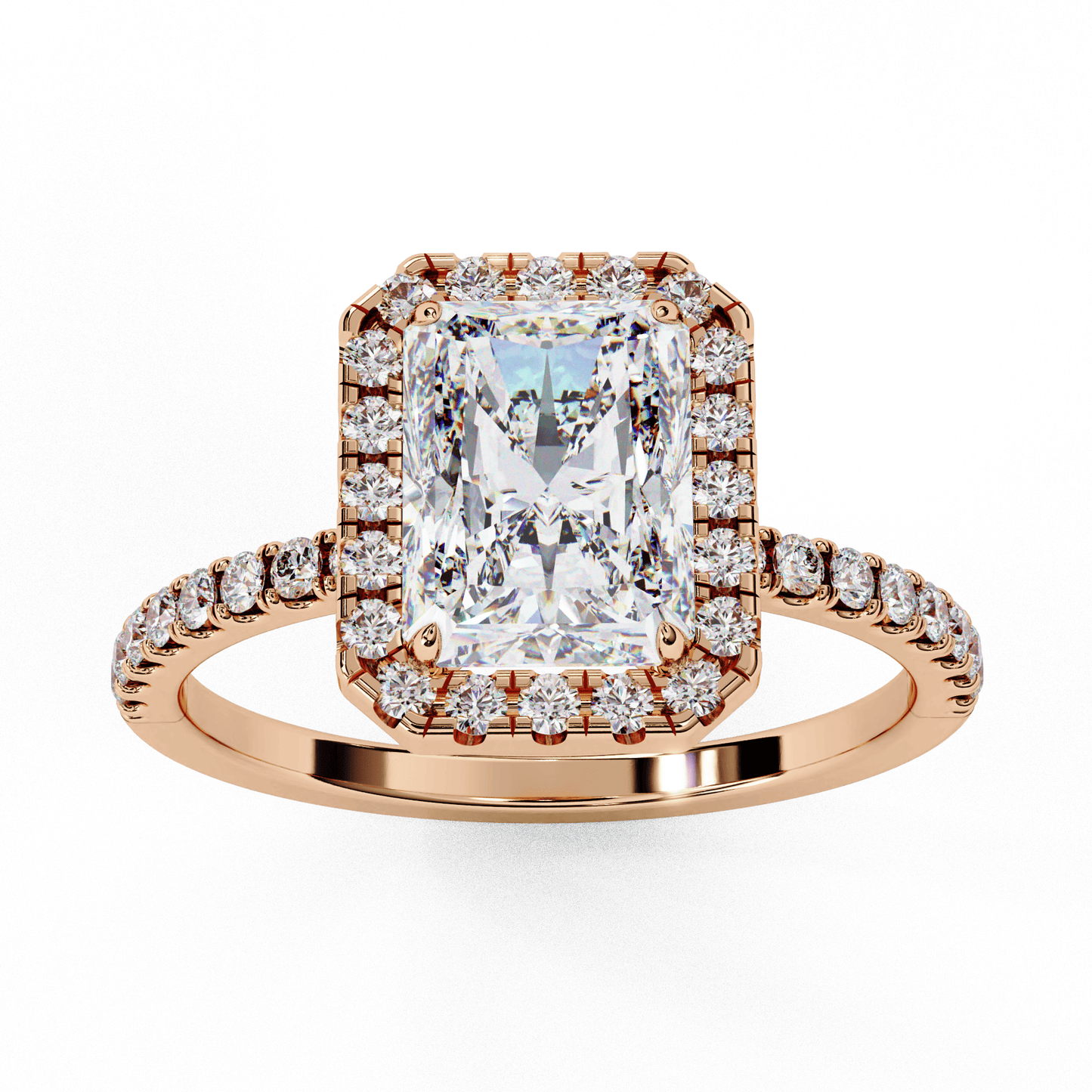 Radiant 2.19 Carat Solitaire Ring