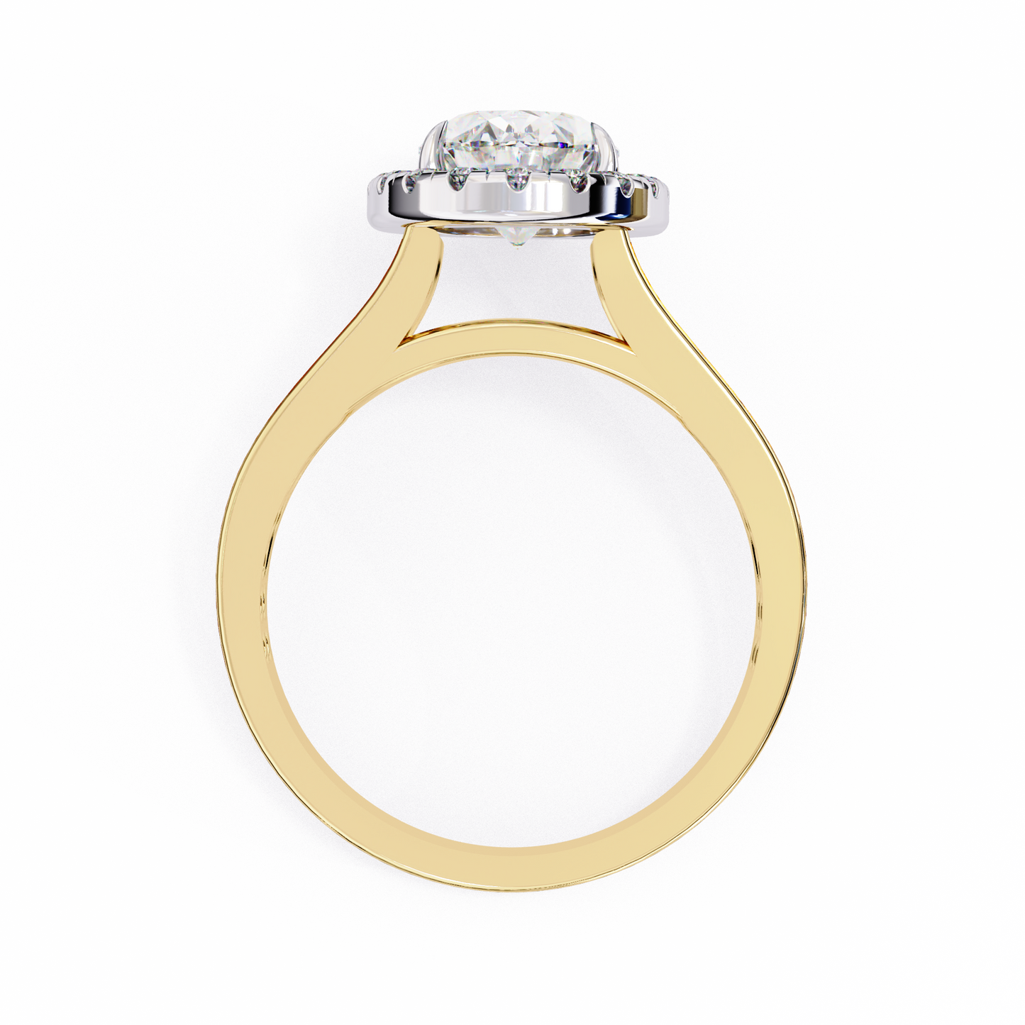 Bliss and Beauty Oval Engagement Ring