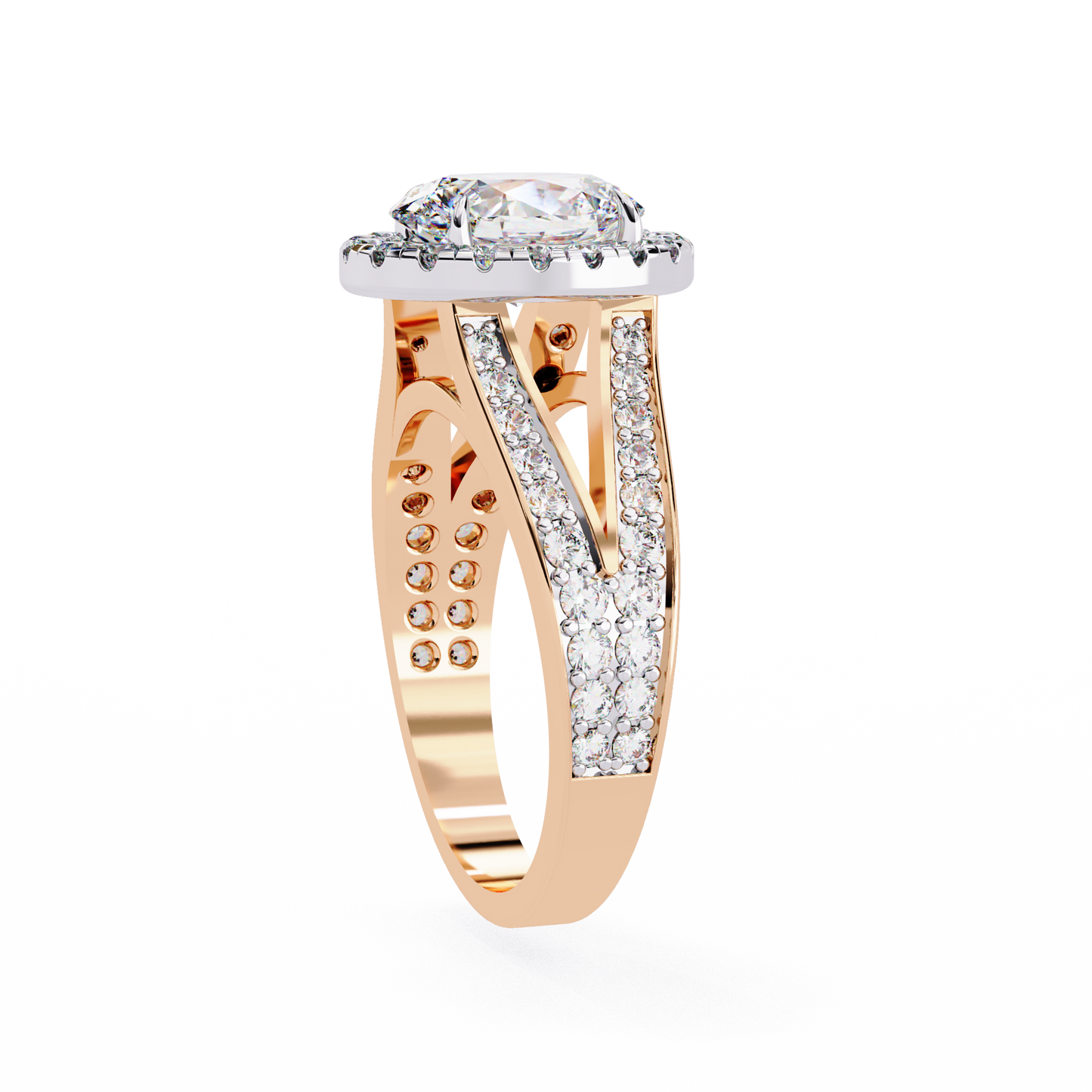 Bliss and Beauty Oval Engagement Ring