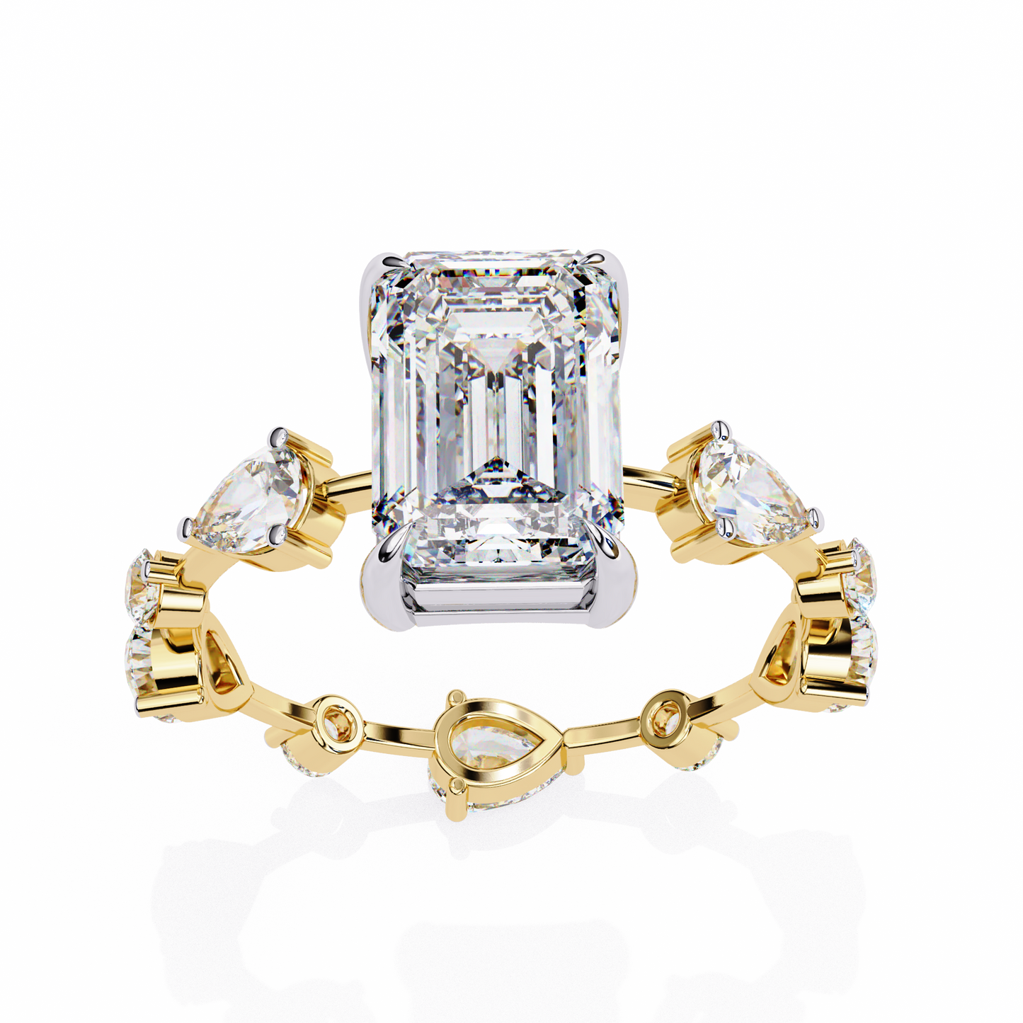 Royal Emerald 2.8 Carat solitaire Ring