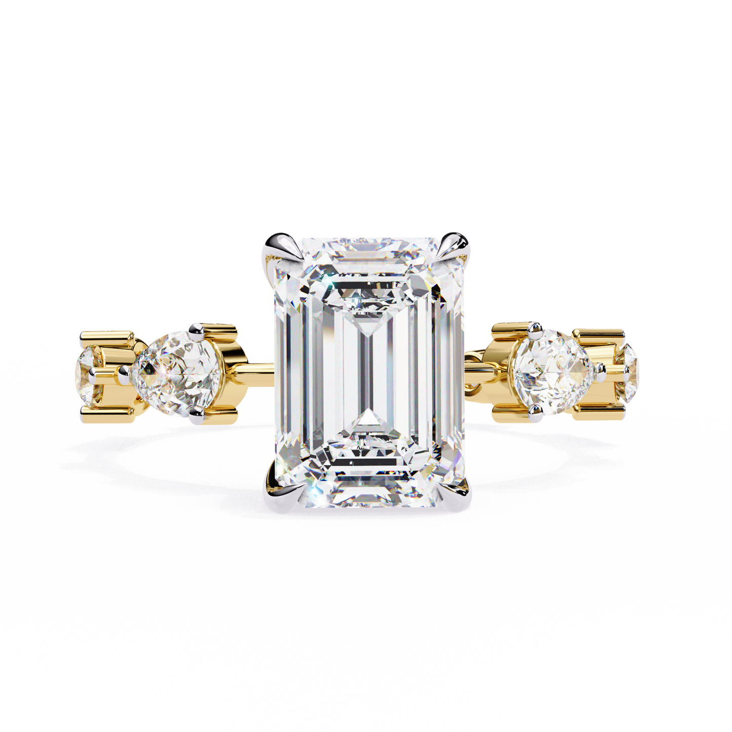 Royal Emerald 2.8 Carat solitaire Ring