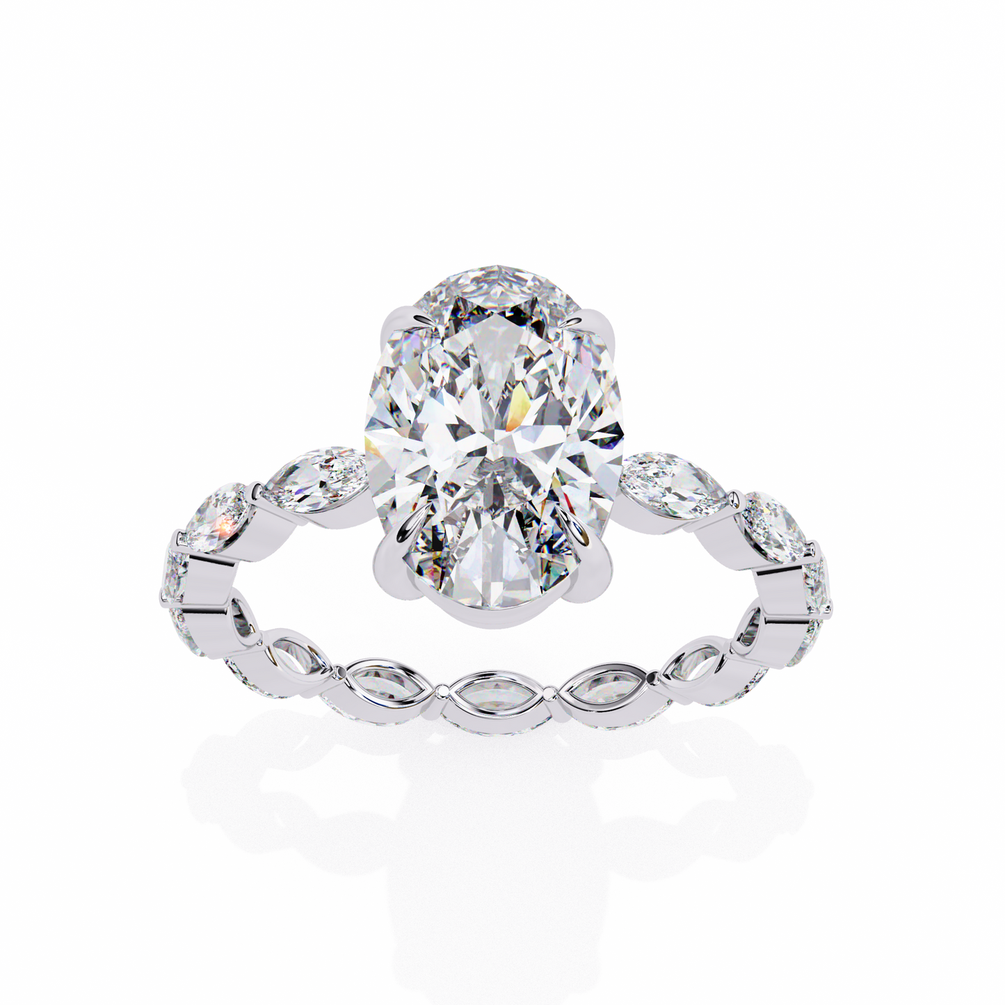 Opulance Oval 2.56 Carat Solitaire Ring