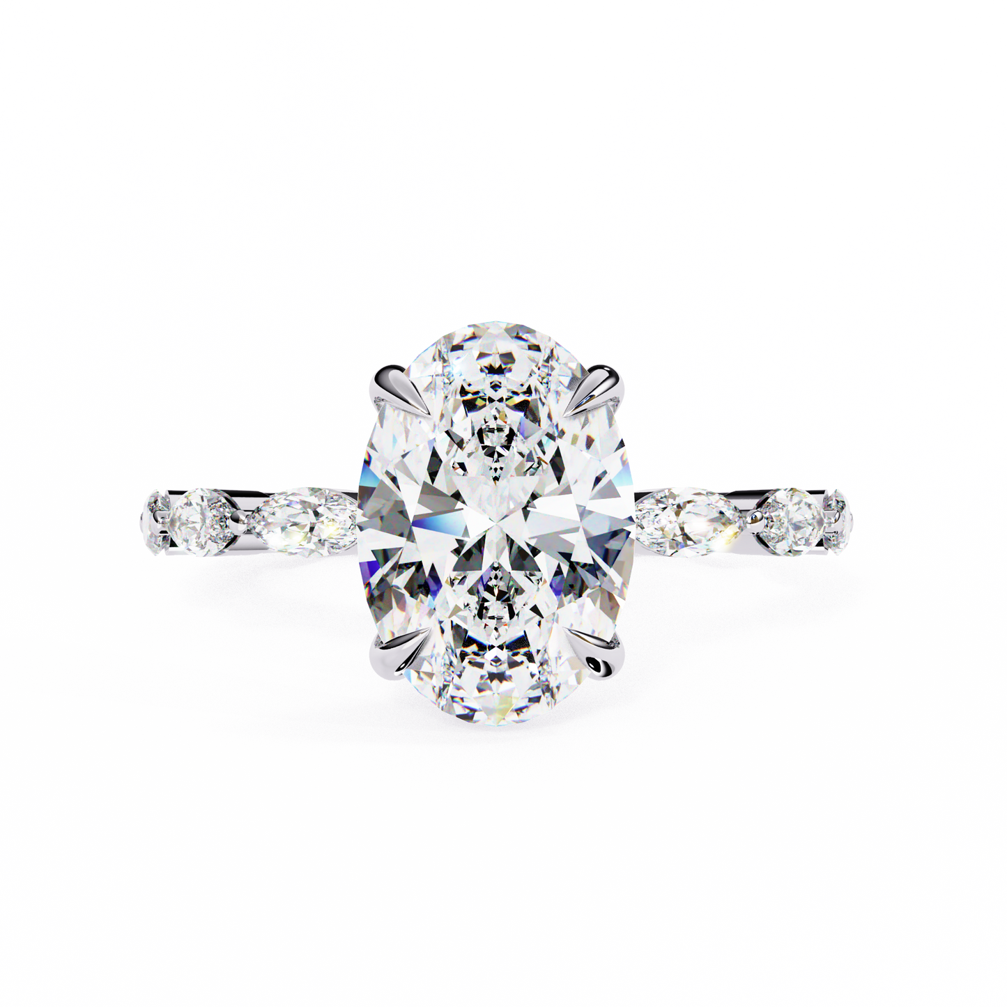 Opulance Oval 2.56 Carat Solitaire Ring