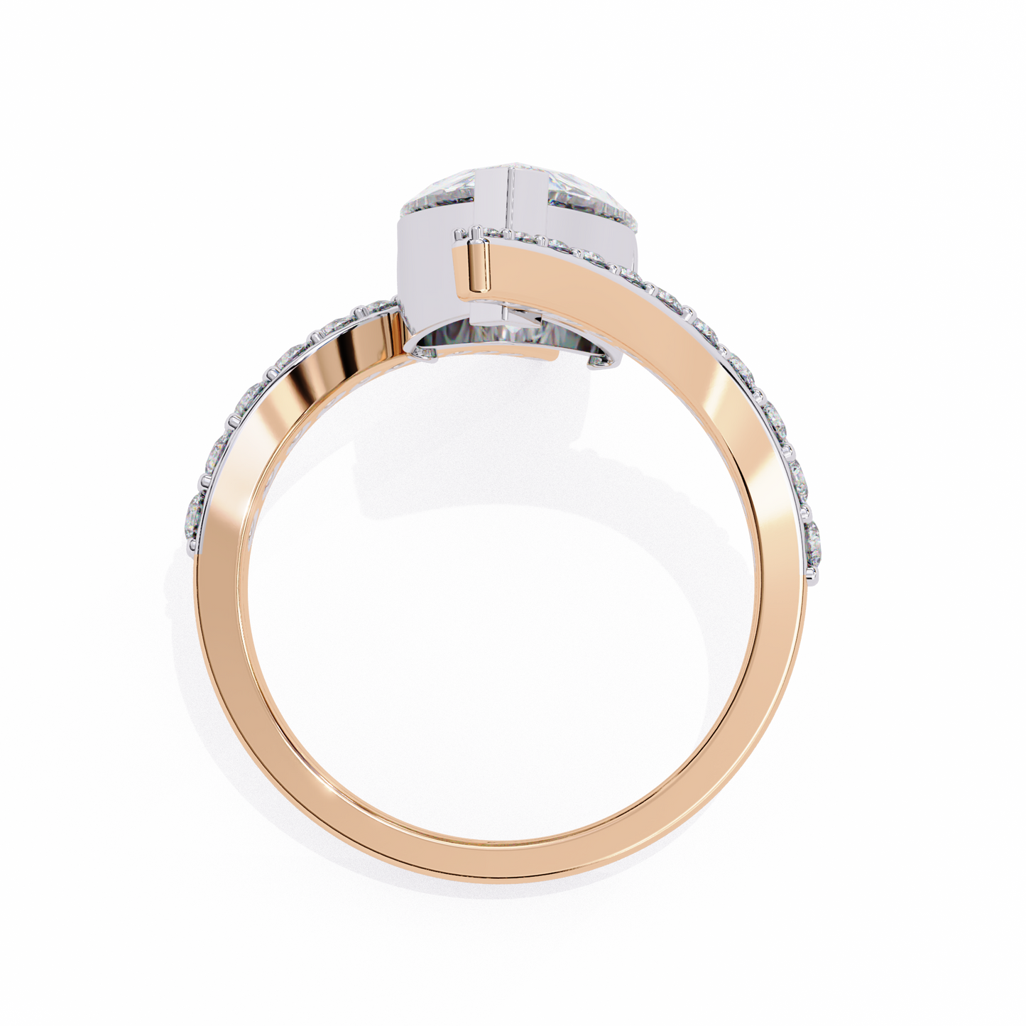 Drop of Grace 2.63 Carat Pear Solitaire Ring