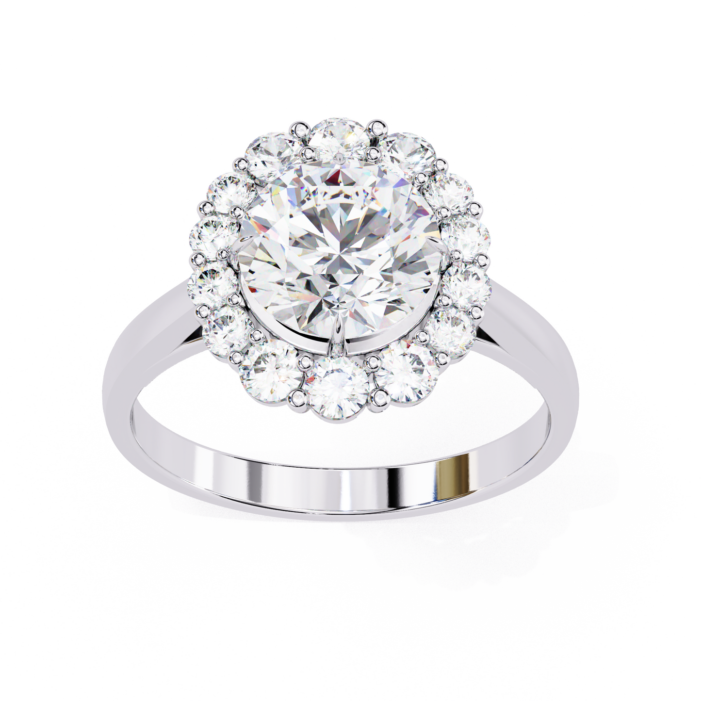 Ivy Rose 1.63 Carat Round Solitaire Ring