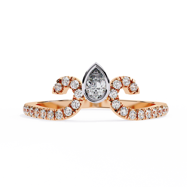 Nova Drop Diamond Ring
