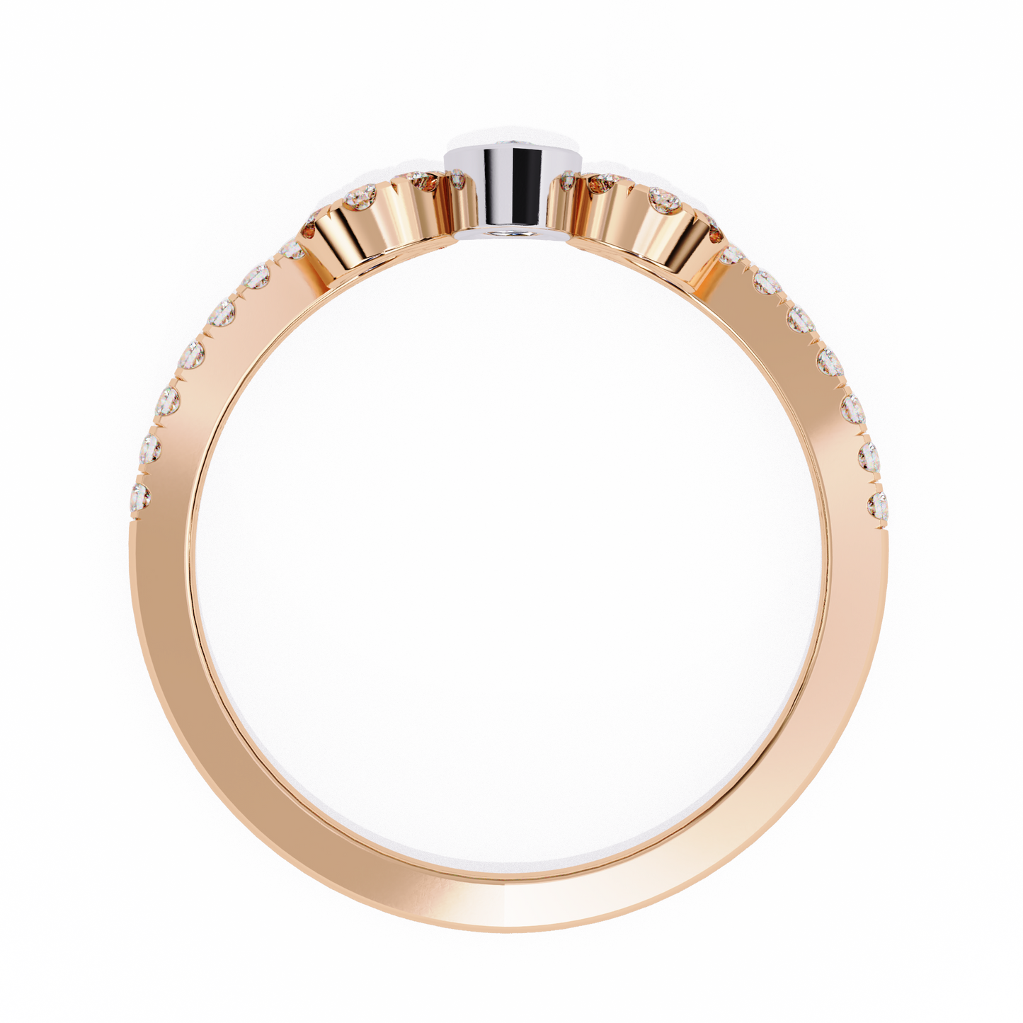 Nova Drop Diamond Ring