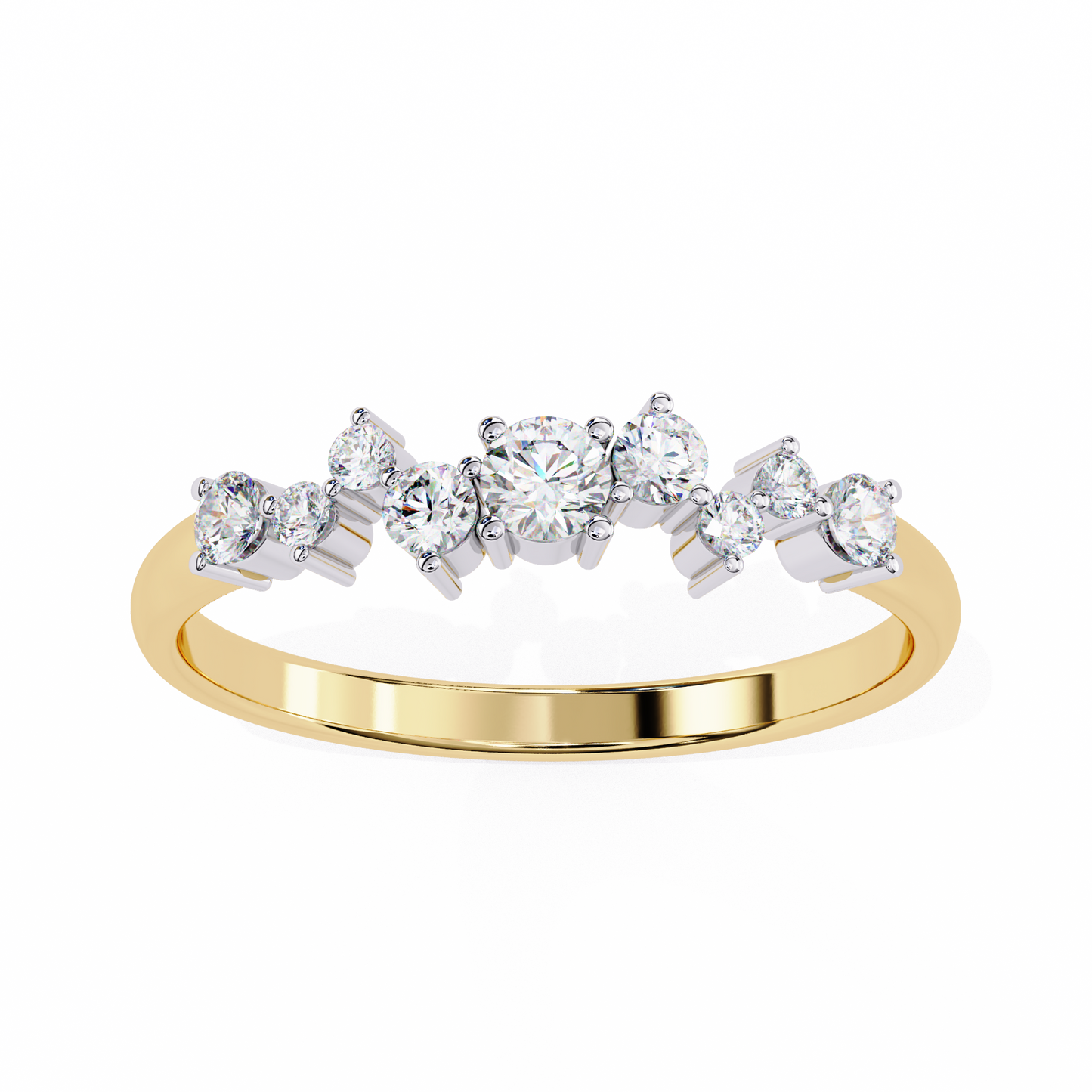 Dancing Diamonds Ring