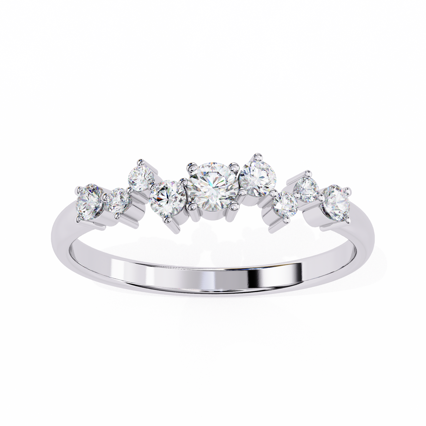 Dancing Diamonds Ring