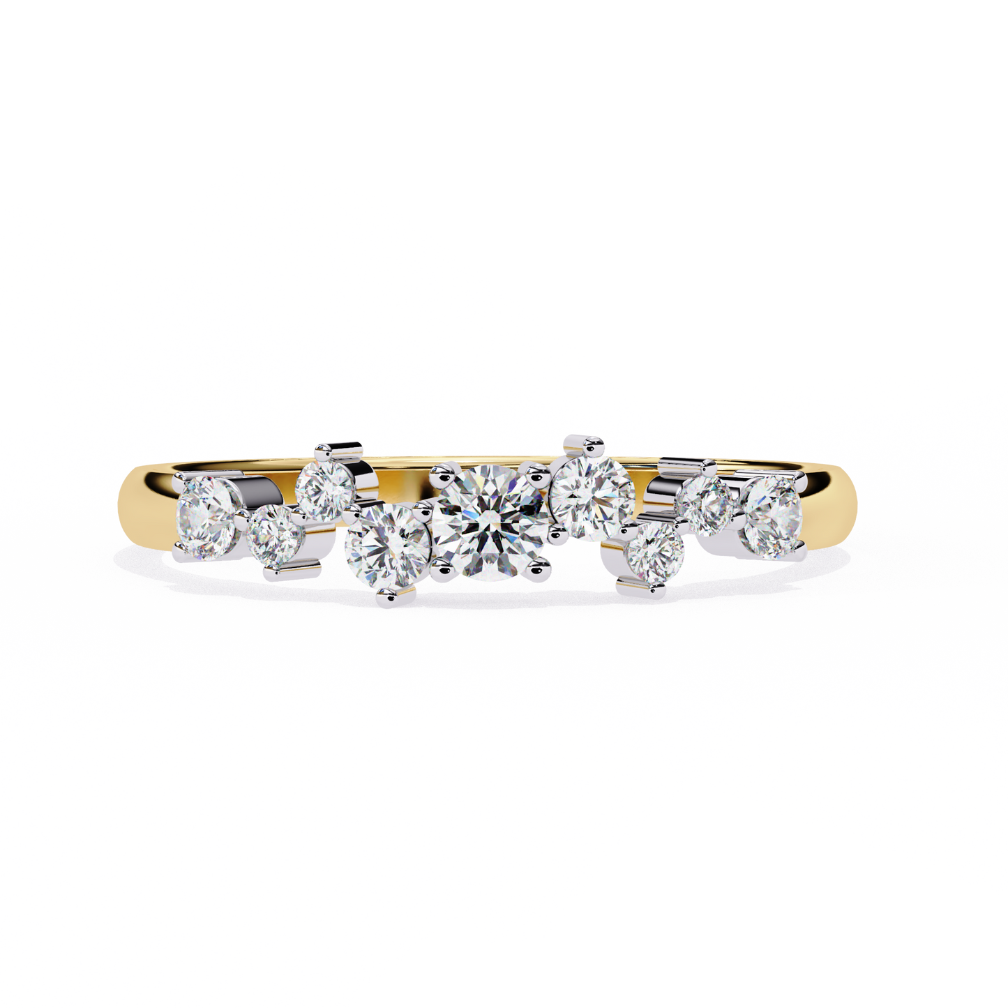 Dancing Diamonds Ring