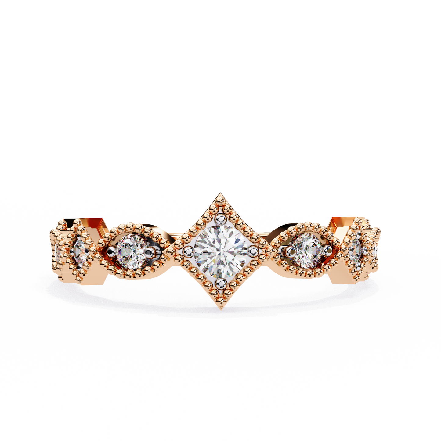 One for Love Diamond Band Ring