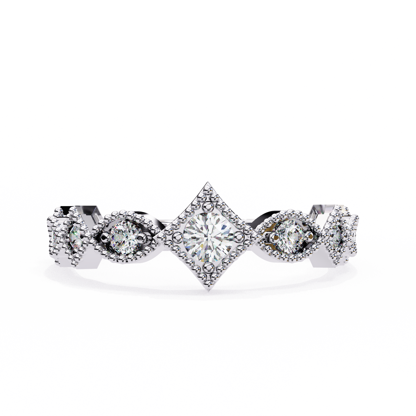 One for Love Diamond Band Ring