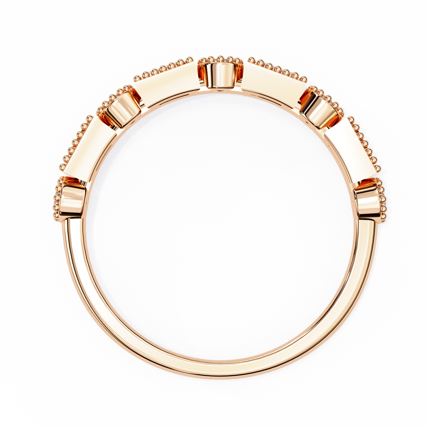Diamond Flash Band Ring