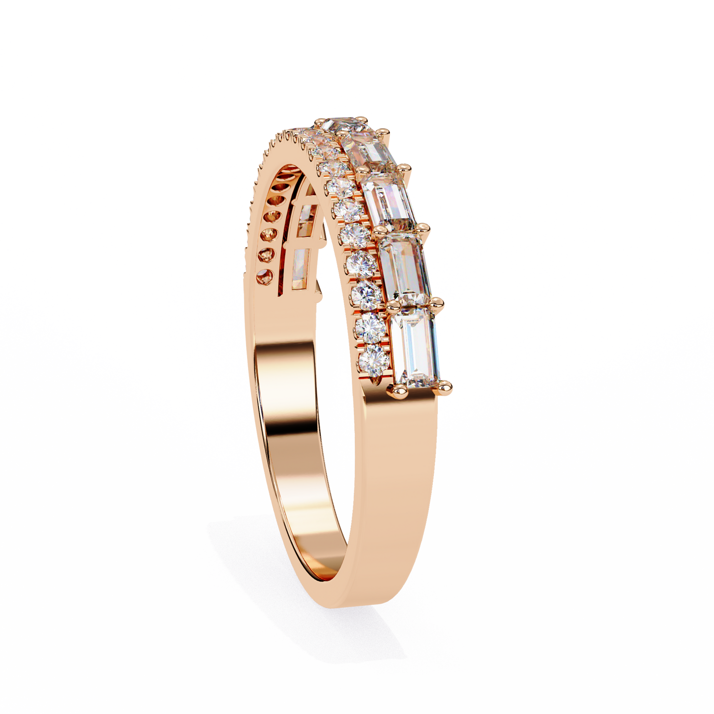 Stackable Diamond Band Ring