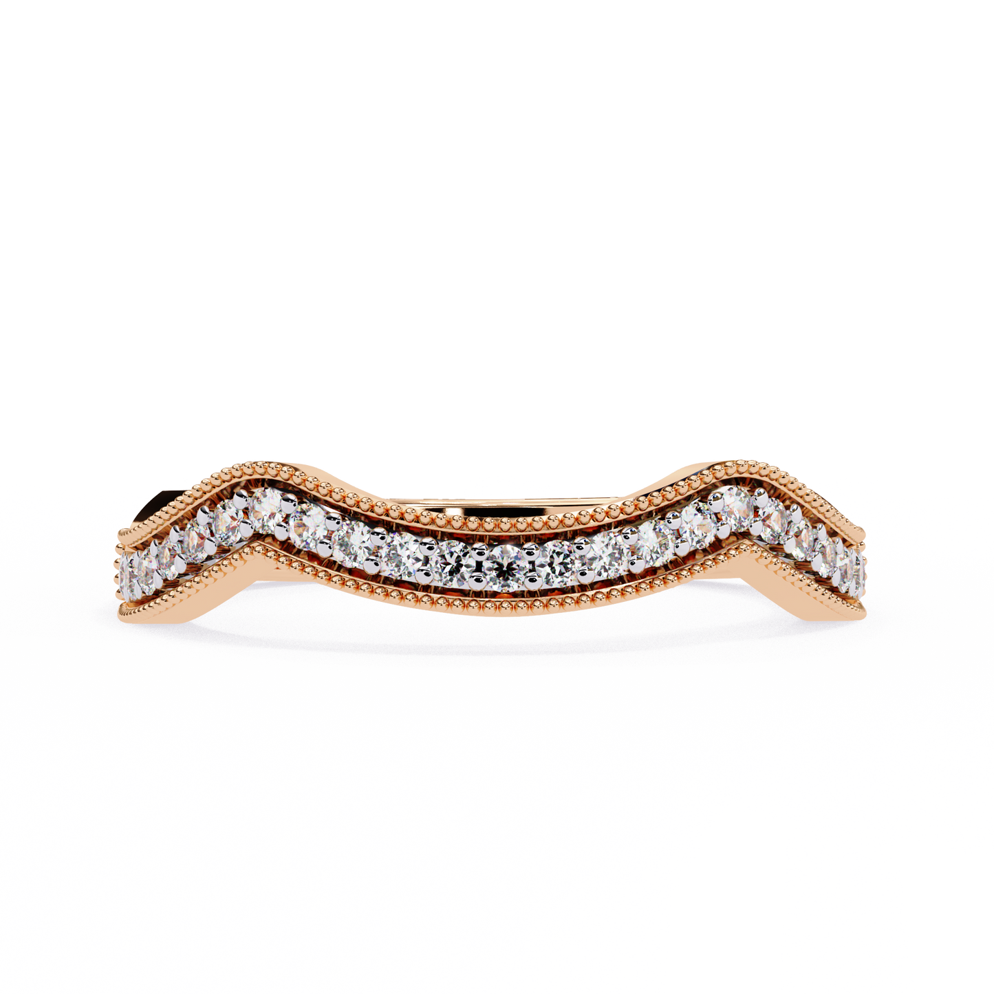 Blush Tiara Eternity Ring
