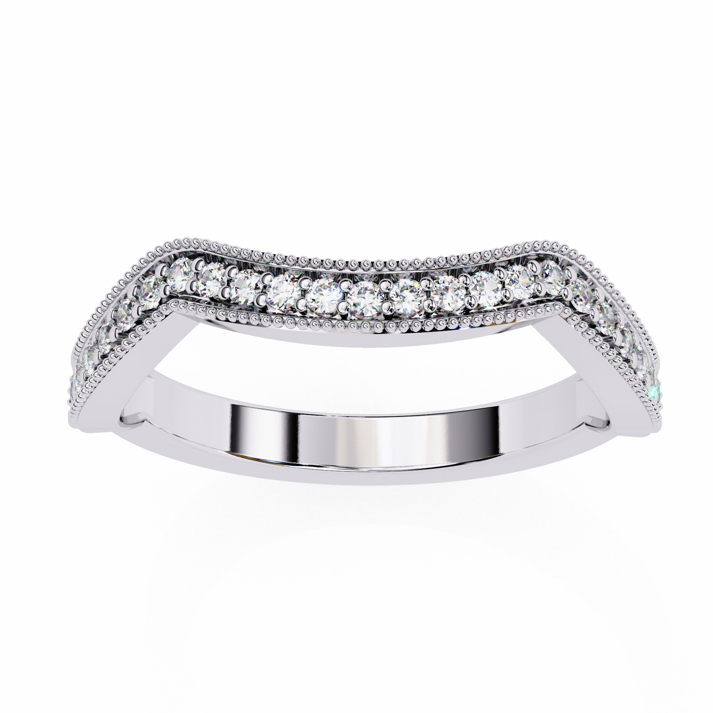 Blush Tiara Eternity Ring