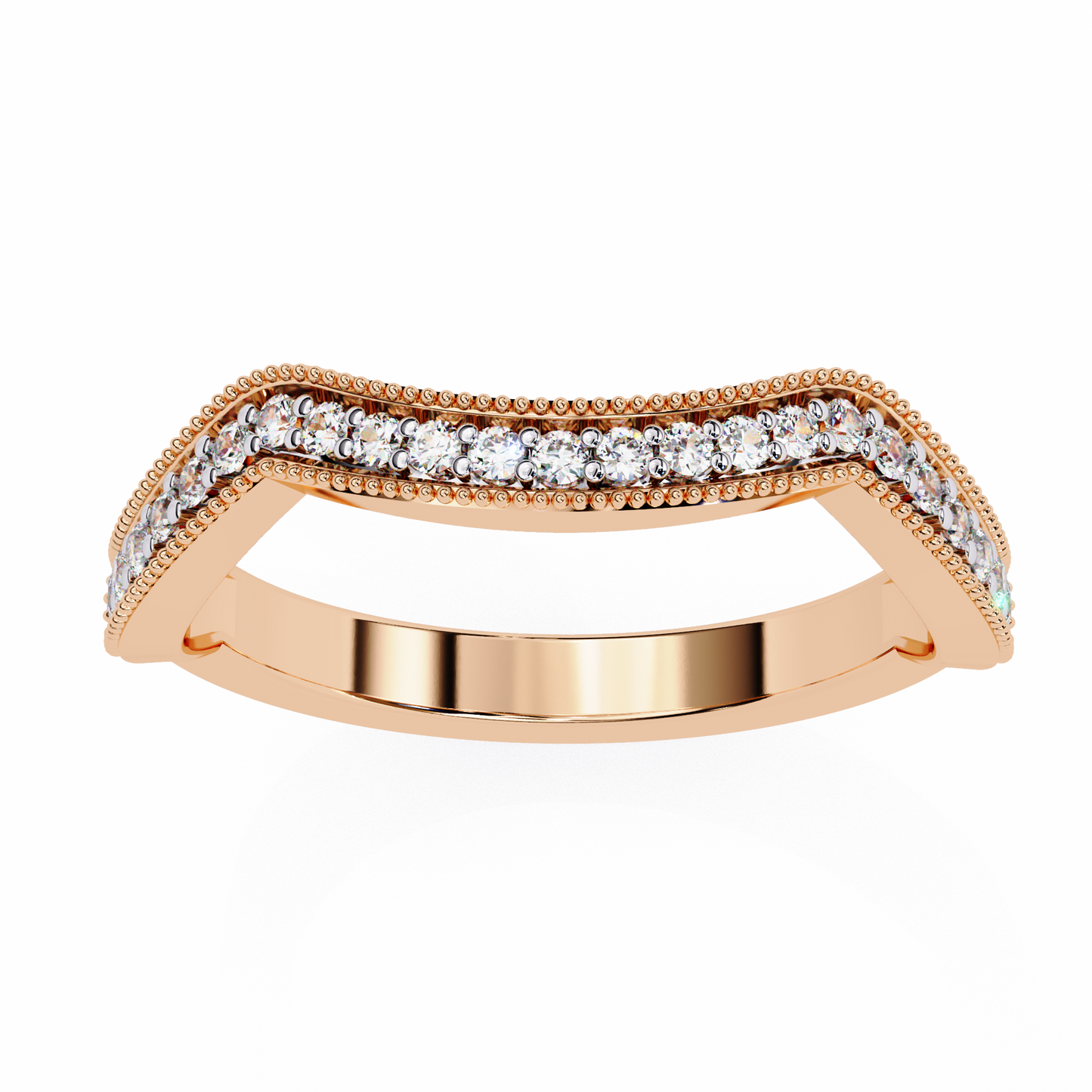 Blush Tiara Eternity Ring