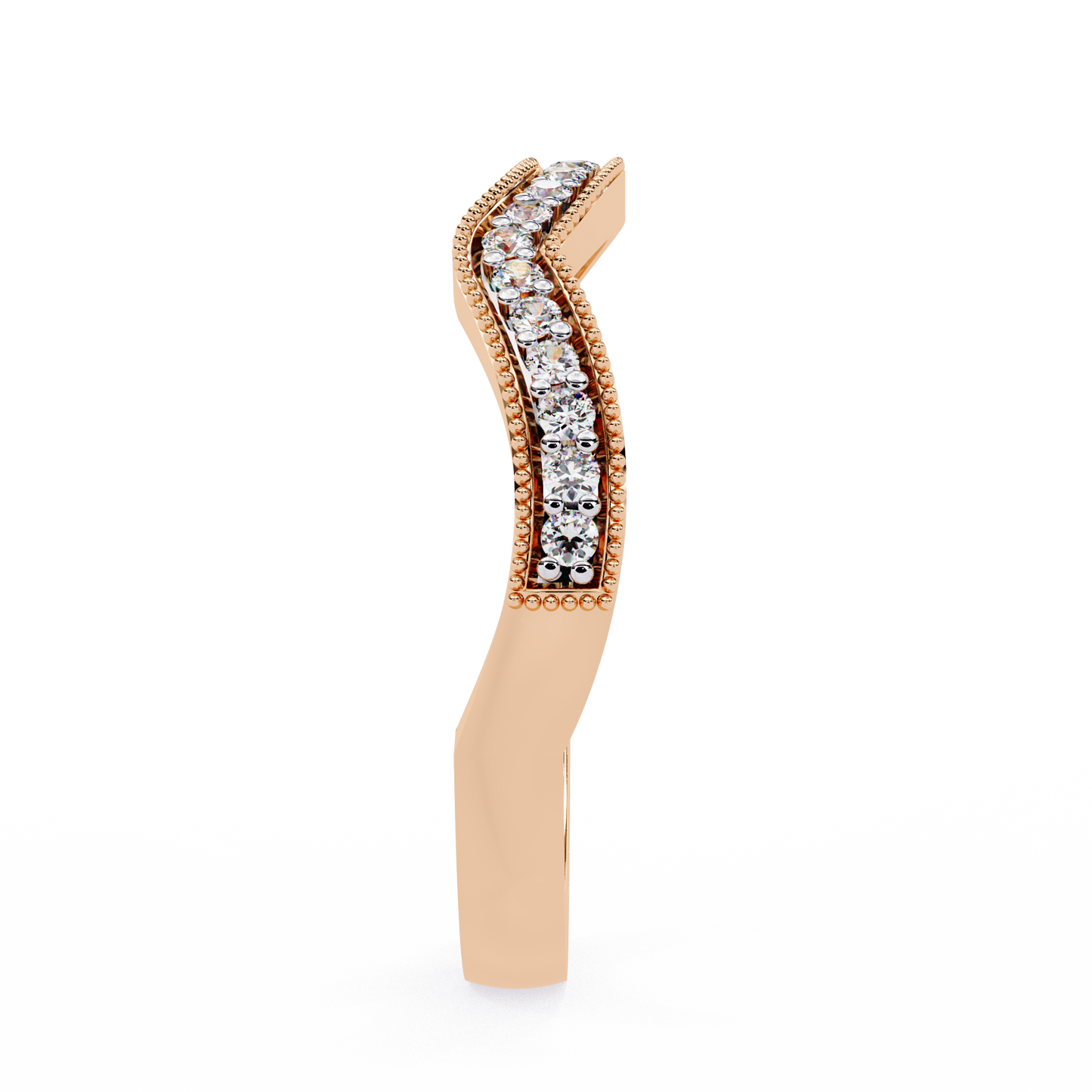 Blush Tiara Eternity Ring