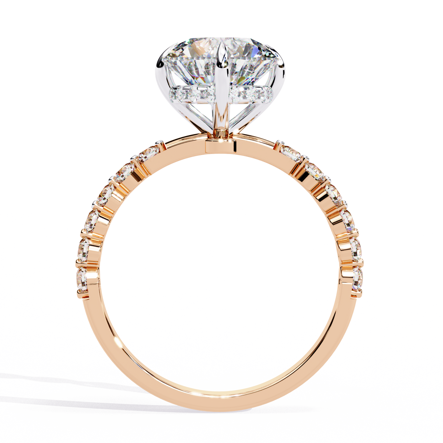 1.92 Carat Sparkling Round Solitaire Engagement Ring
