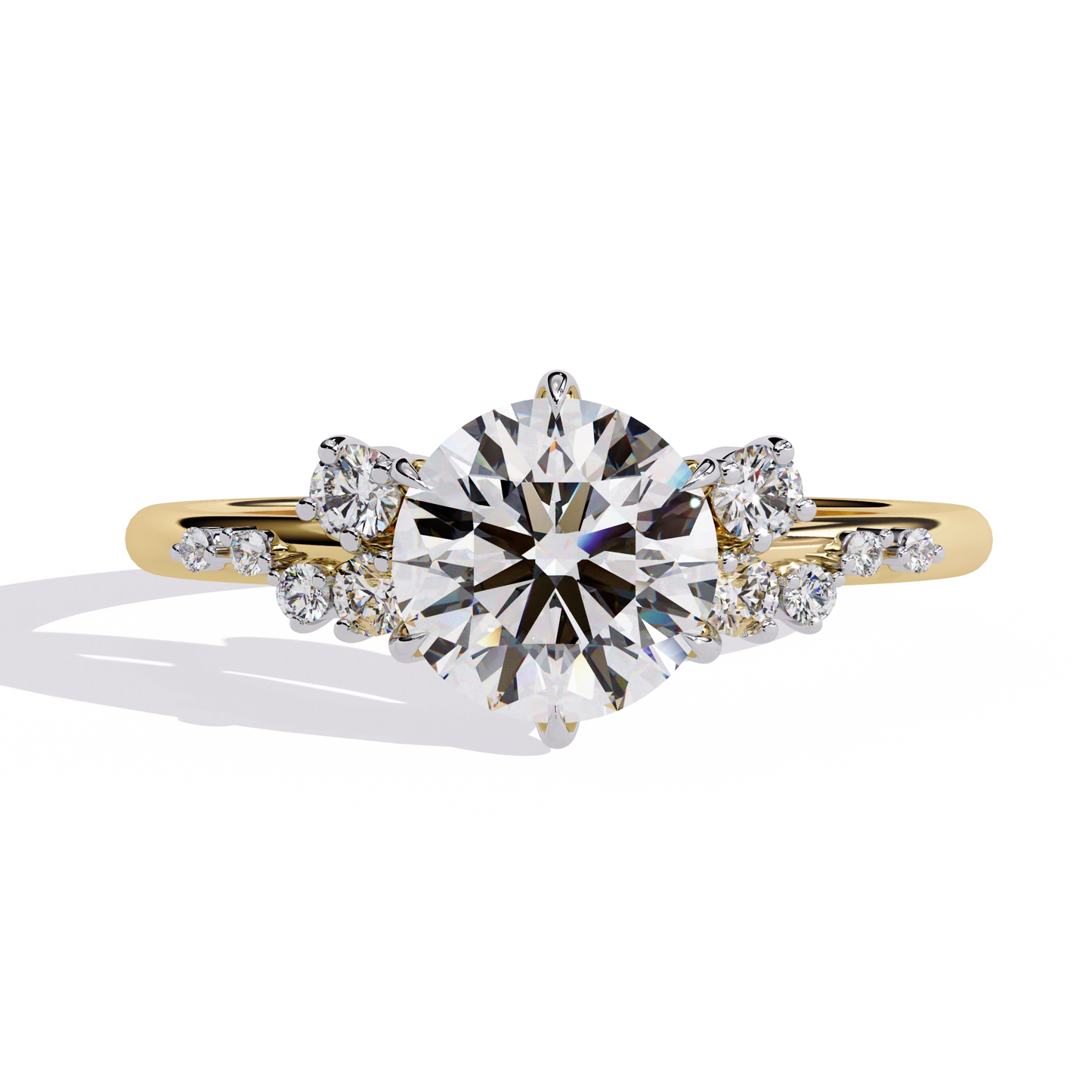 Glintz Round 1.18 Carat Solitaire Ring