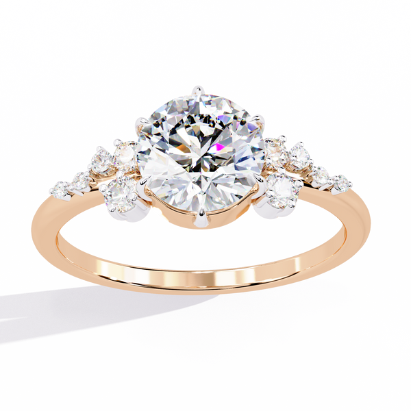 Glintz Round 1.18 Carat Solitaire Ring