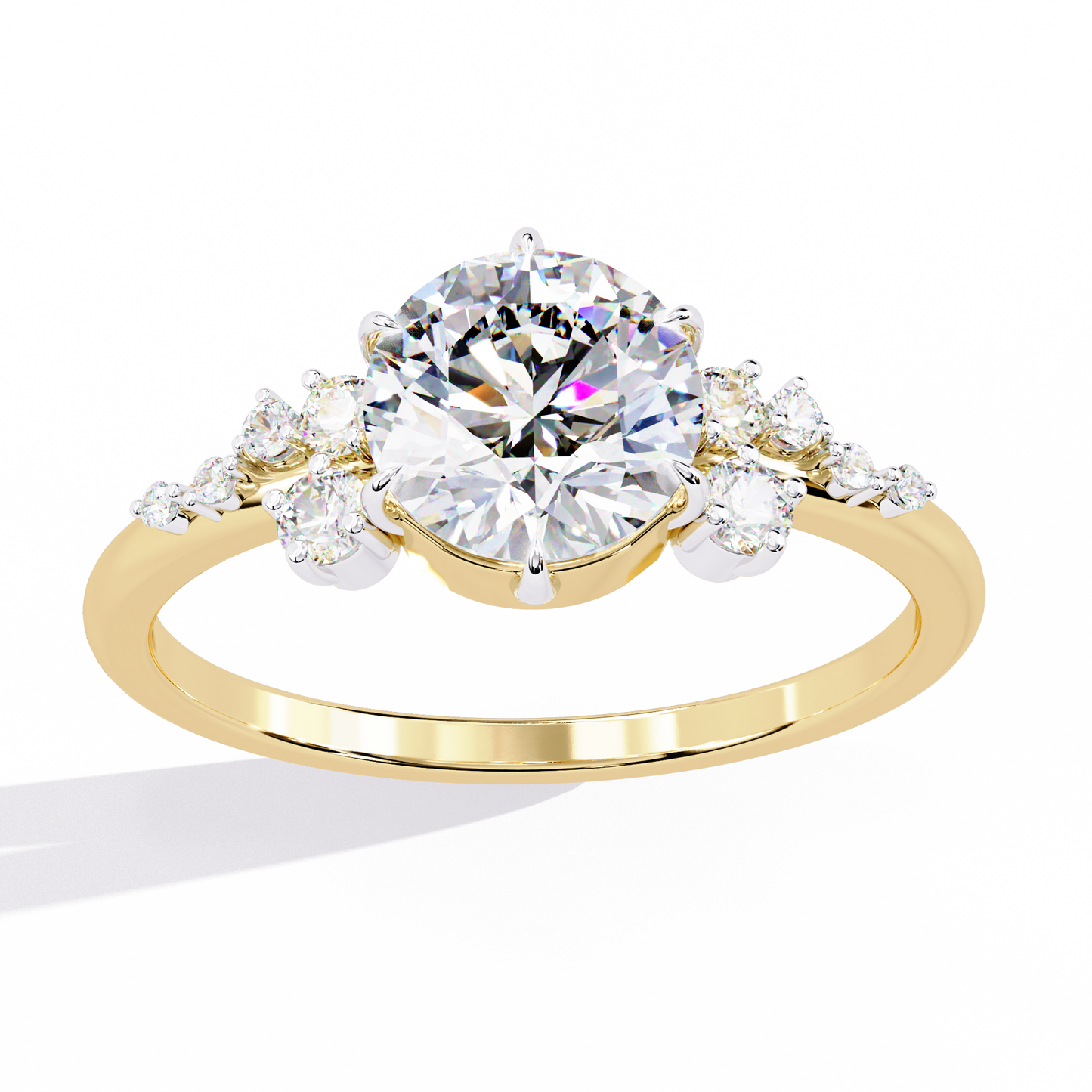 Glintz Round 1.18 Carat Solitaire Ring