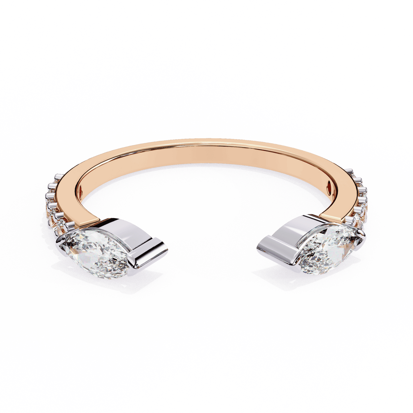 Marquise Mates Diamond Ring