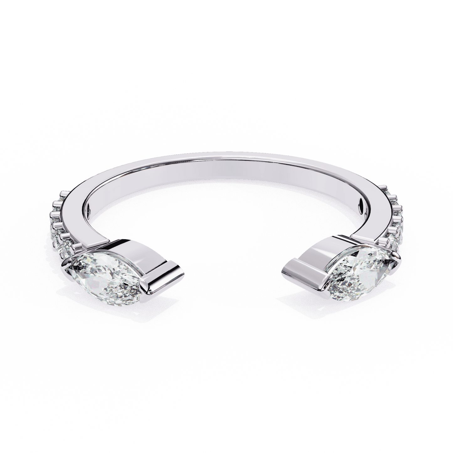 Marquise Mates Diamond Ring