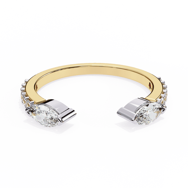 Marquise Mates Diamond Ring